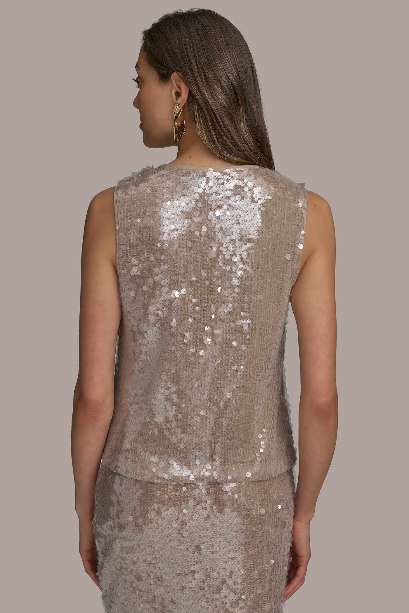 SEQUIN COWL NECK TOP | View 2 | Tops & Sweaters SEQUIN COWL NECK TOP | View 2 | Tops & Sweaters