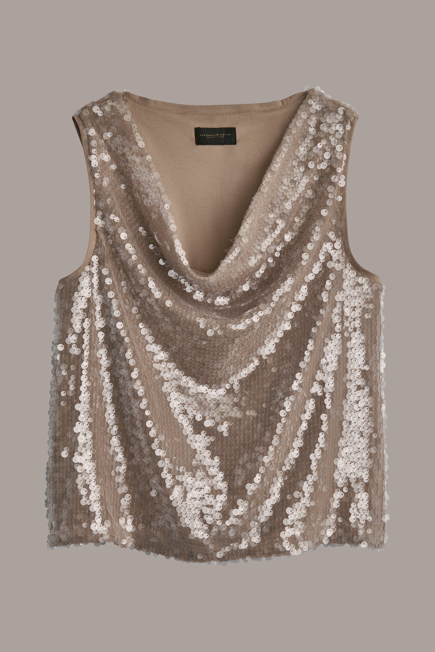 SEQUIN COWL NECK TOP VIEW 6 | Suits and Separates SEQUIN COWL NECK TOP VIEW 6 | Suits and Separates