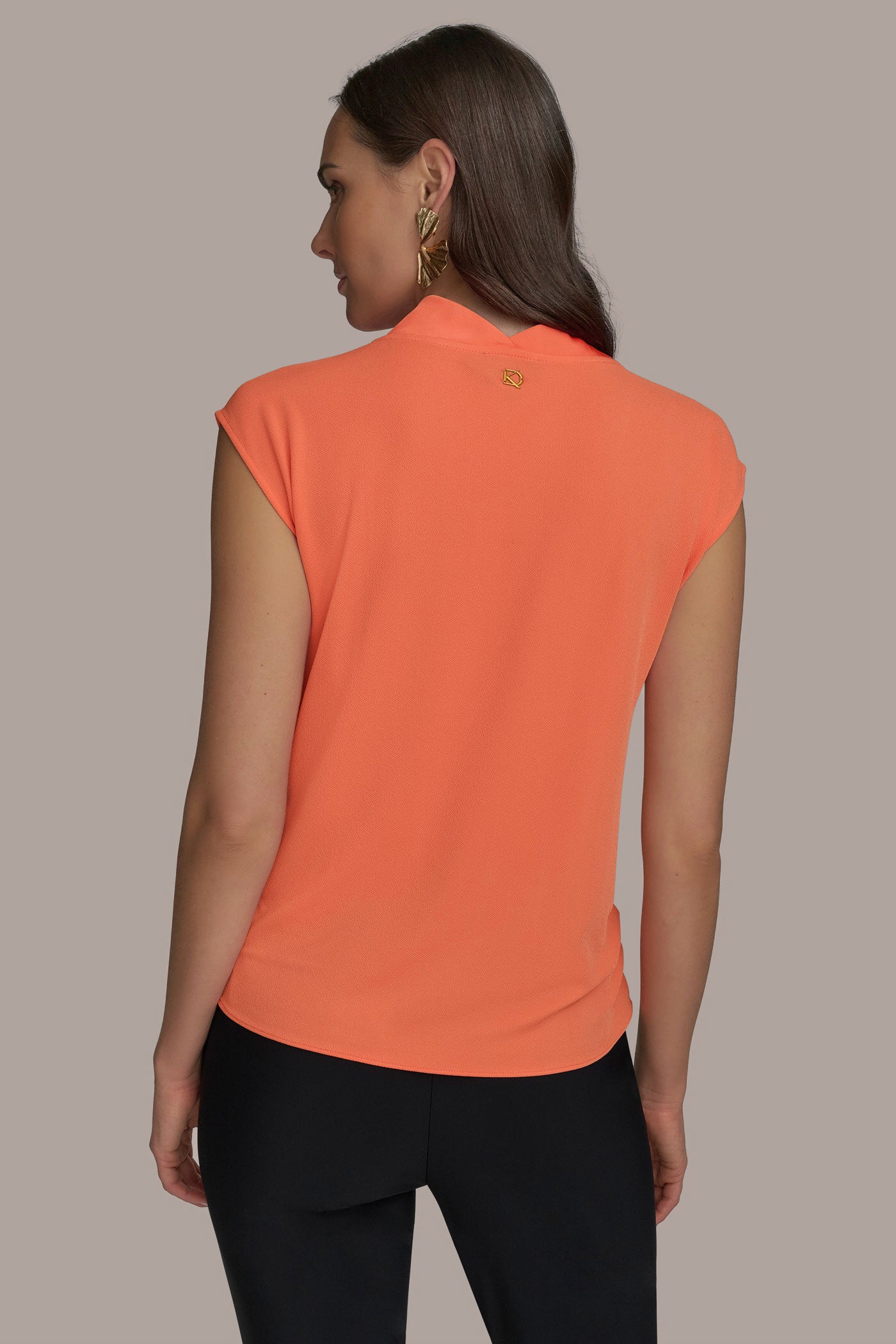COWL NECK MIX MEDIA TOP | View 2 | Clothing COWL NECK MIX MEDIA TOP | View 2 | Clothing