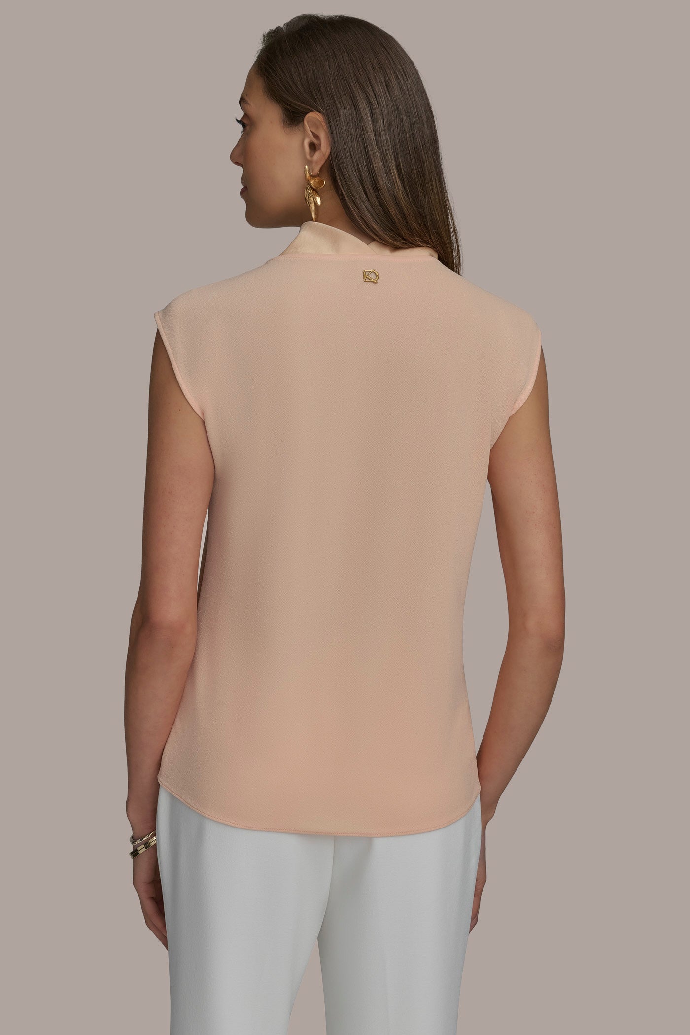 COWL NECK MIX MEDIA TOP | View 2 | Clothing COWL NECK MIX MEDIA TOP | View 2 | Clothing