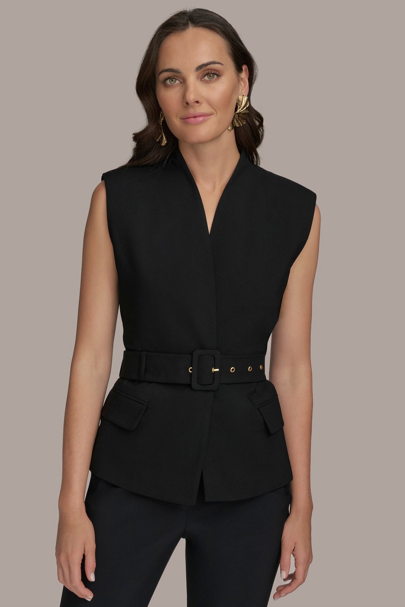 EXTENDED SHOULDER VEST | View 1 | Tops & Sweaters EXTENDED SHOULDER VEST | View 1 | Tops & Sweaters