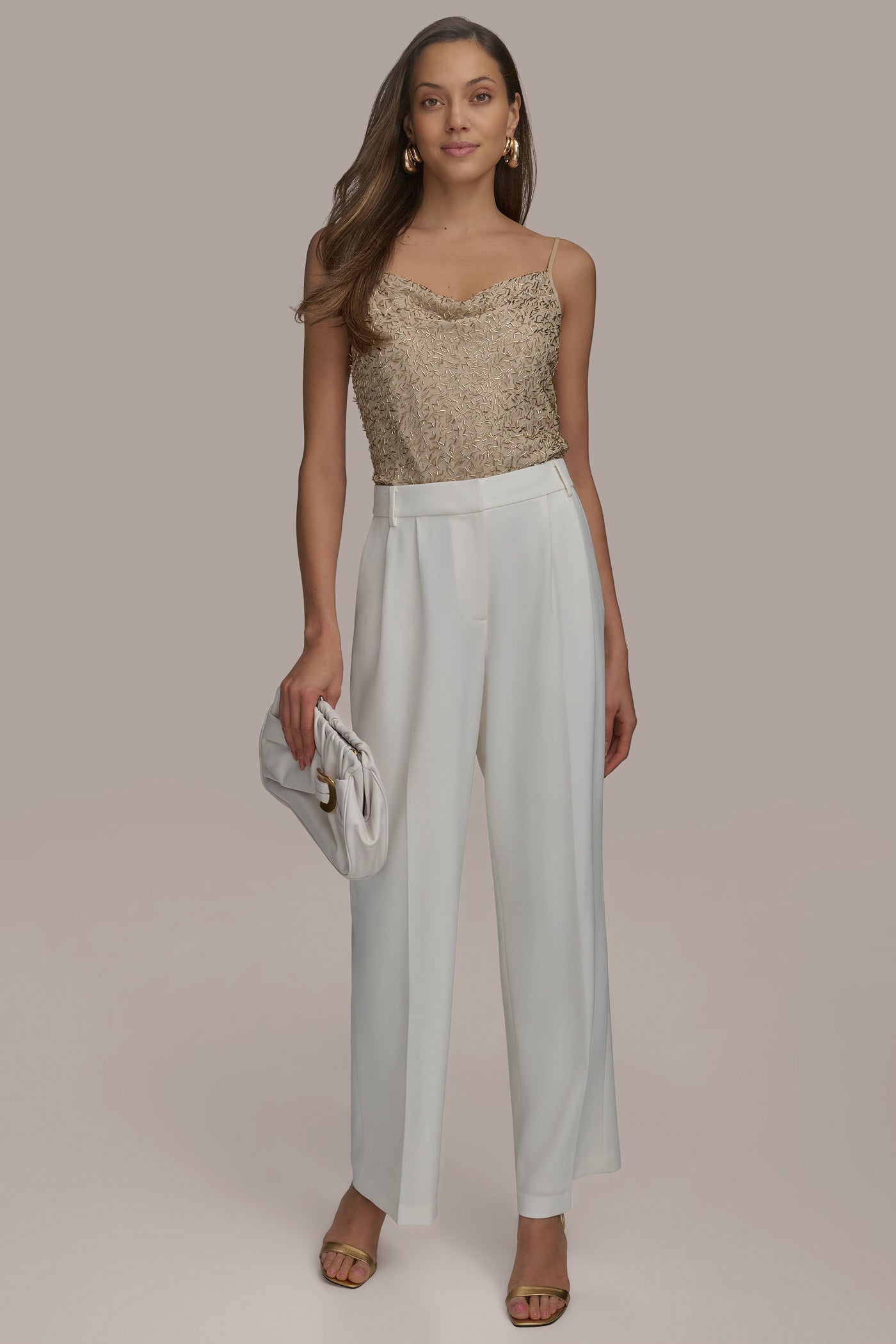 WIDE PANT WITH PLEATS VIEW 5 | Suits and Separates WIDE PANT WITH PLEATS VIEW 5 | Suits and Separates