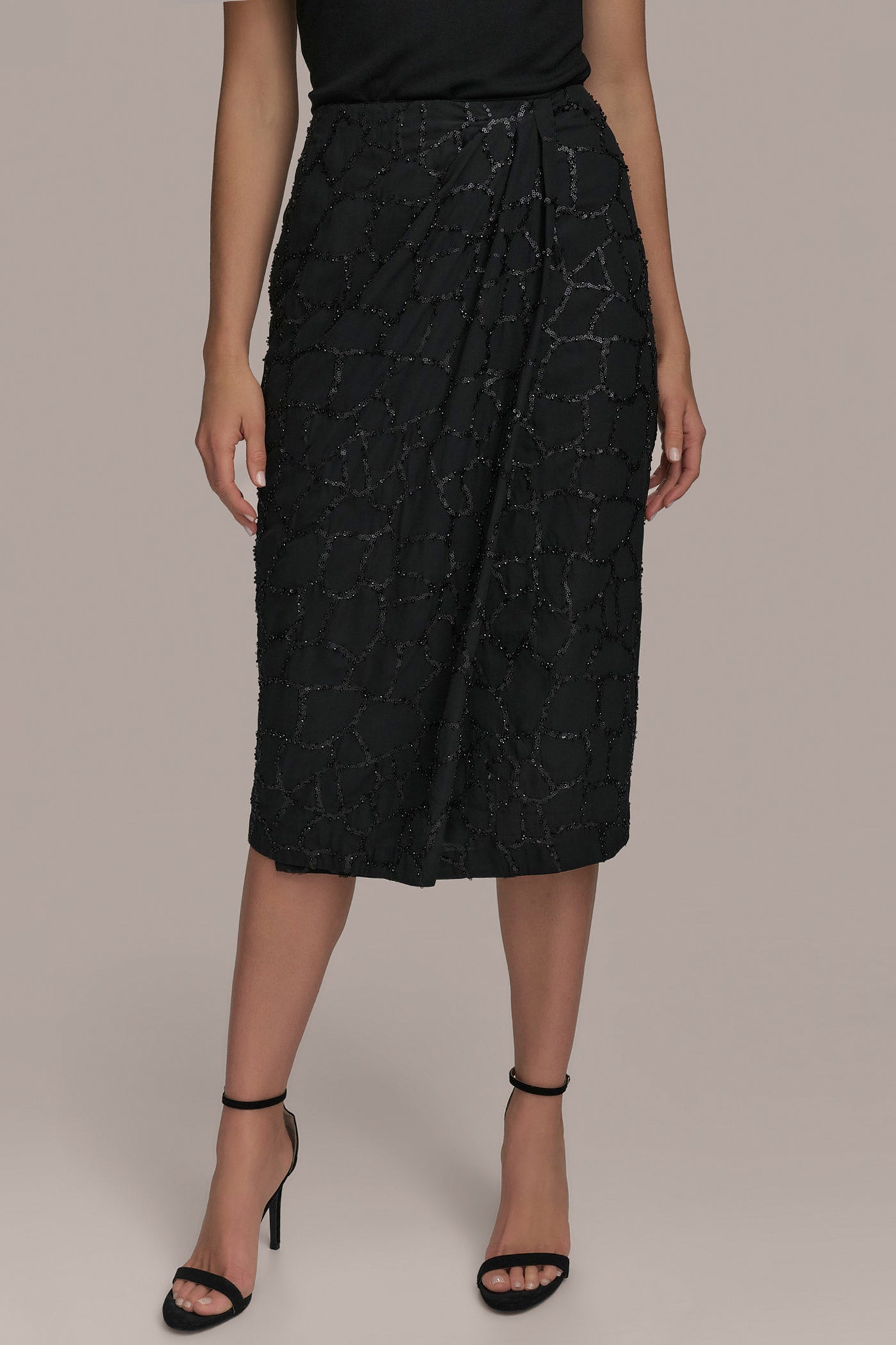 FAUX WRAP SKIRT | View 1 | Clothing FAUX WRAP SKIRT | View 1 | Clothing