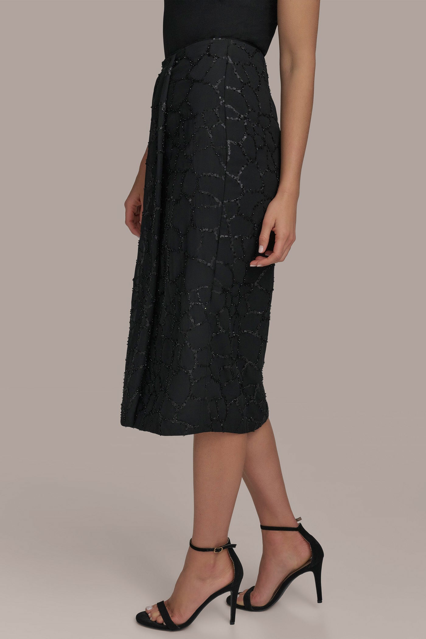 FAUX WRAP SKIRT VIEW 3 FAUX WRAP SKIRT VIEW 3