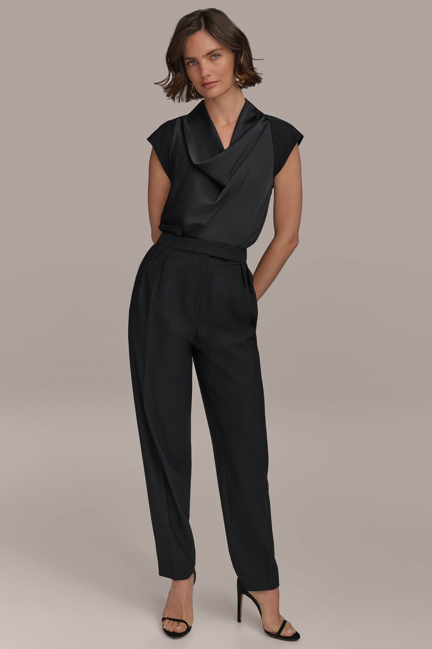 PLEATED PEGGED LEG VIEW 4 | Suits and Separates PLEATED PEGGED LEG VIEW 4 | Suits and Separates