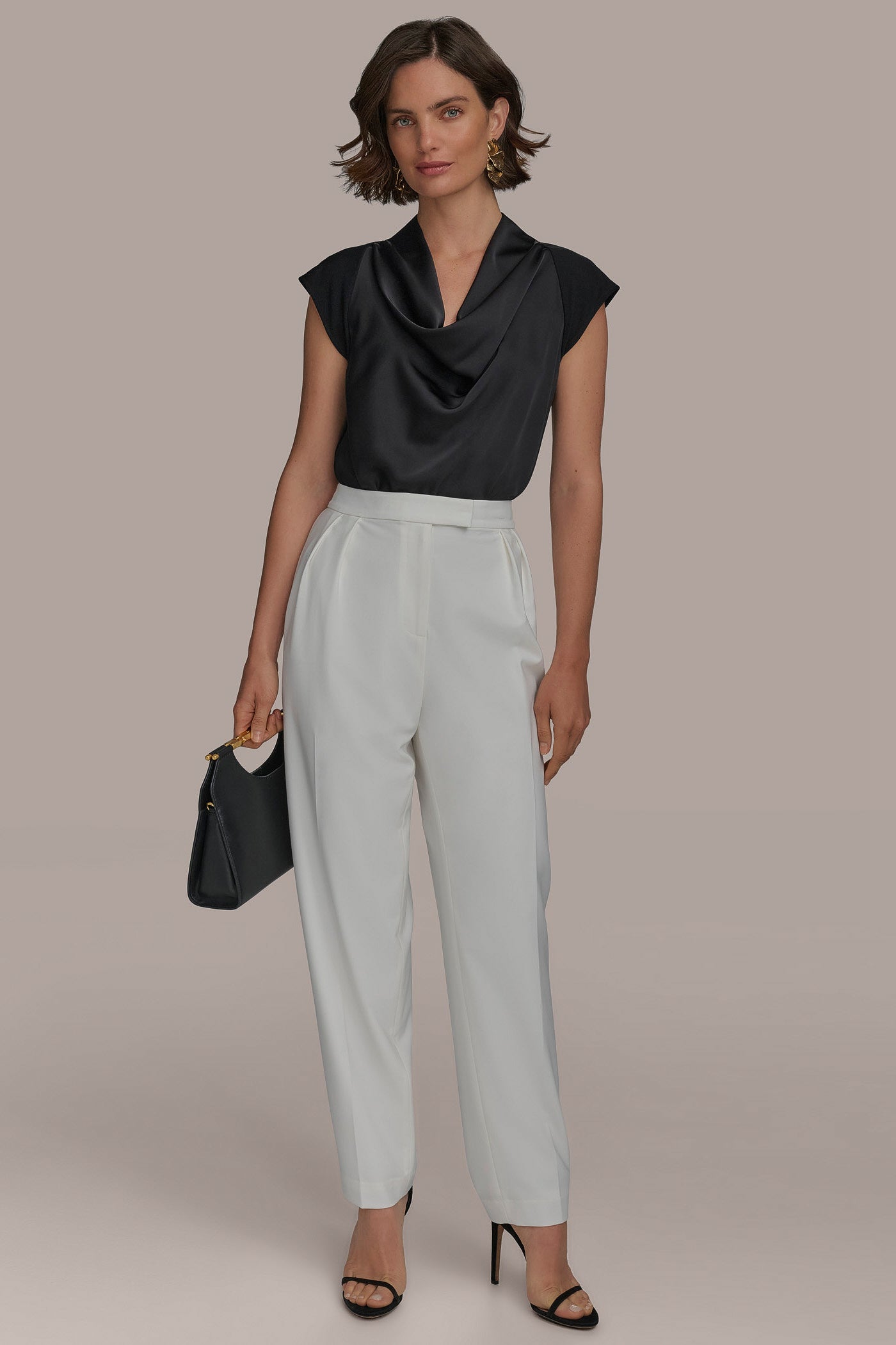 PLEATED PEGGED LEG VIEW 4 | Suits and Separates PLEATED PEGGED LEG VIEW 4 | Suits and Separates