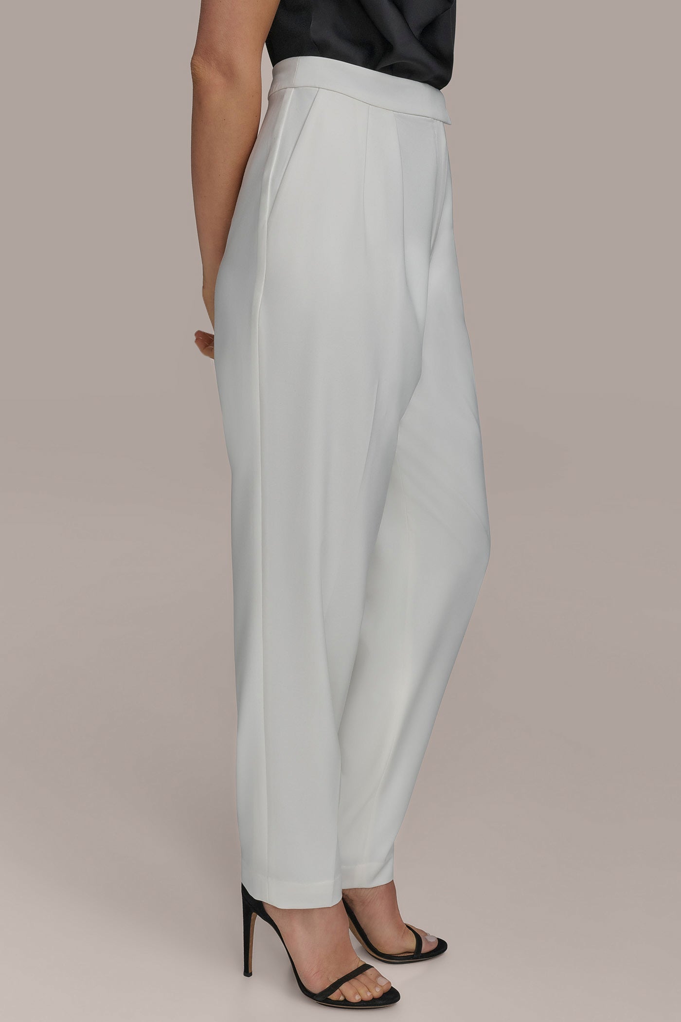 PLEATED PEGGED LEG VIEW 3 | Suits and Separates PLEATED PEGGED LEG VIEW 3 | Suits and Separates
