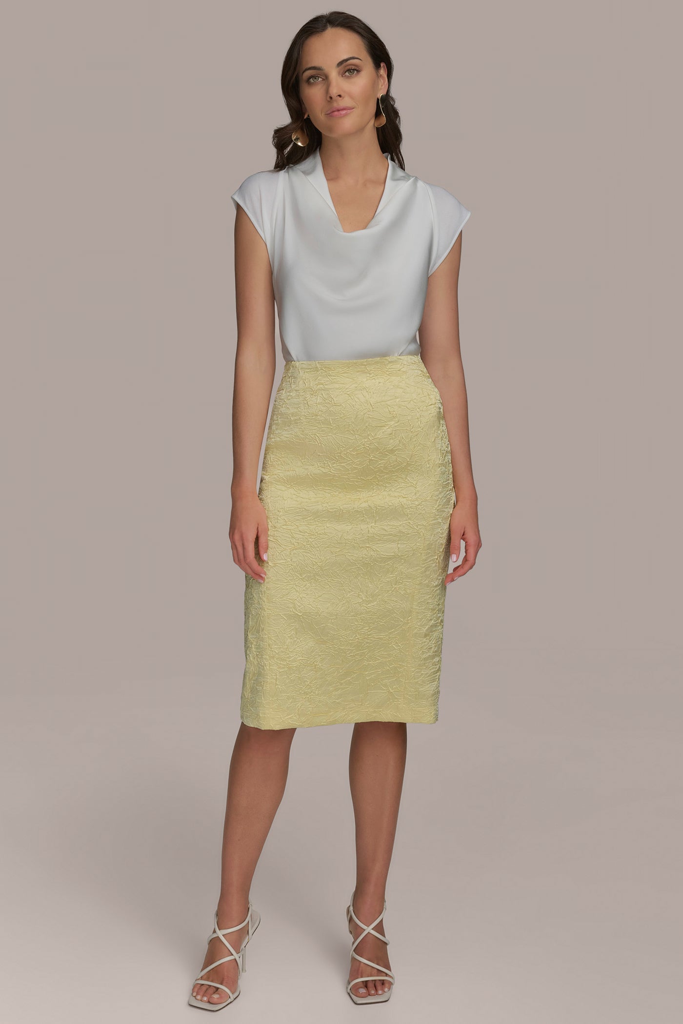 CRINKLE PENCIL SKIRT VIEW 6 | Pants and Skirts CRINKLE PENCIL SKIRT VIEW 6 | Pants and Skirts