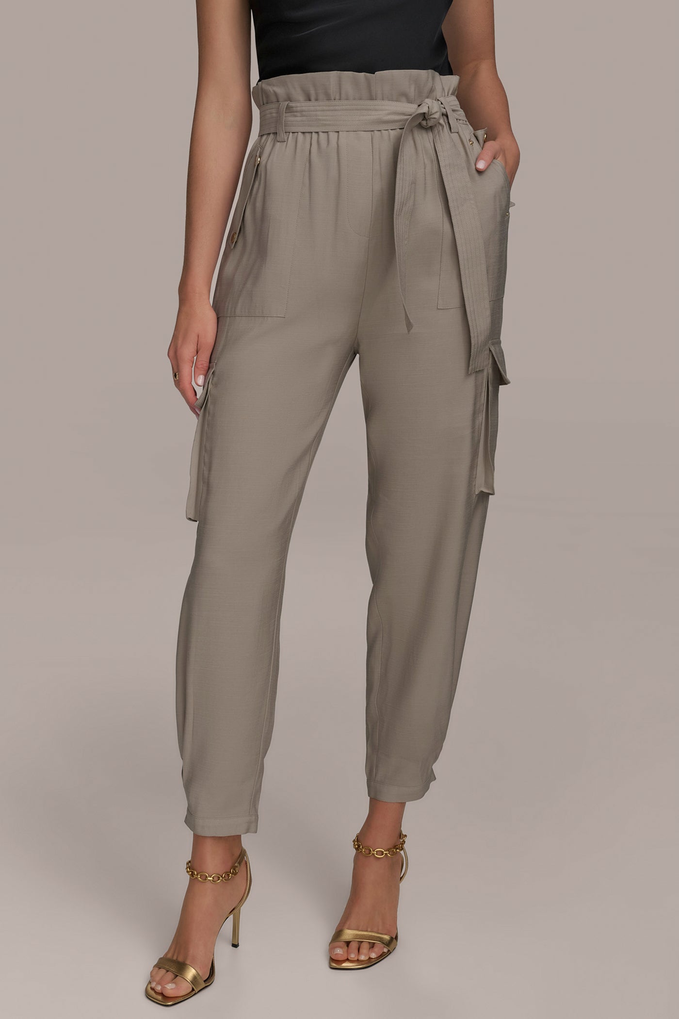 CARGO PANT WITH BELT | View 1 | Suits and Separates CARGO PANT WITH BELT | View 1 | Suits and Separates