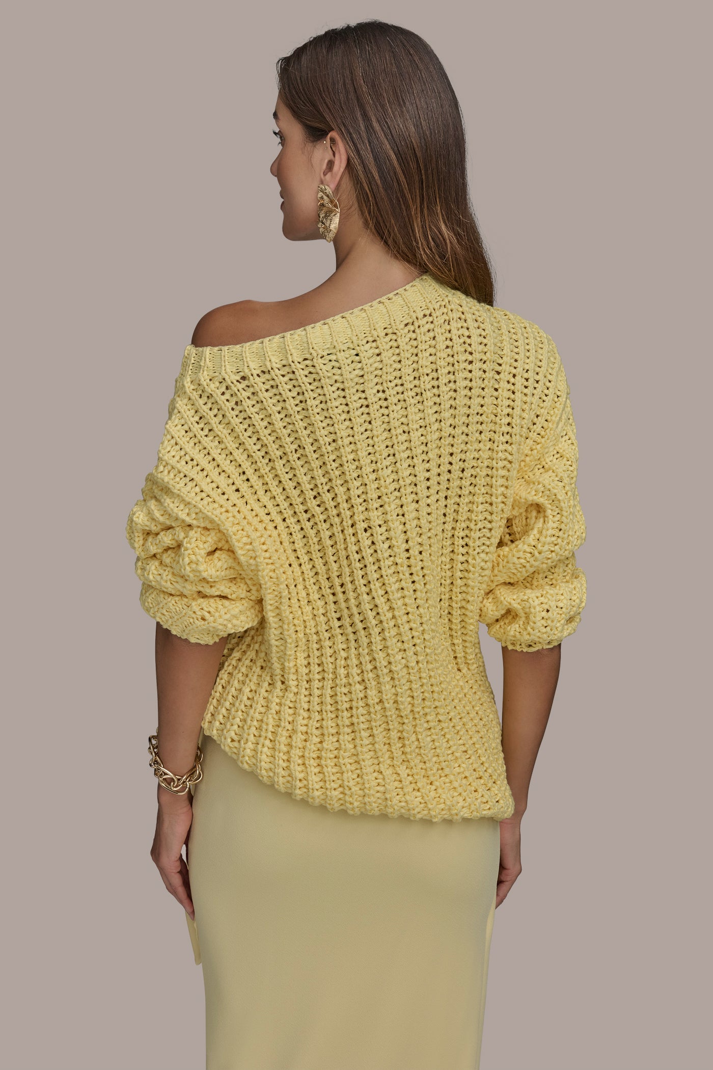 OPEN STITCH DOLMAN SWEATER | View 2 | Suits and Separates OPEN STITCH DOLMAN SWEATER | View 2 | Suits and Separates