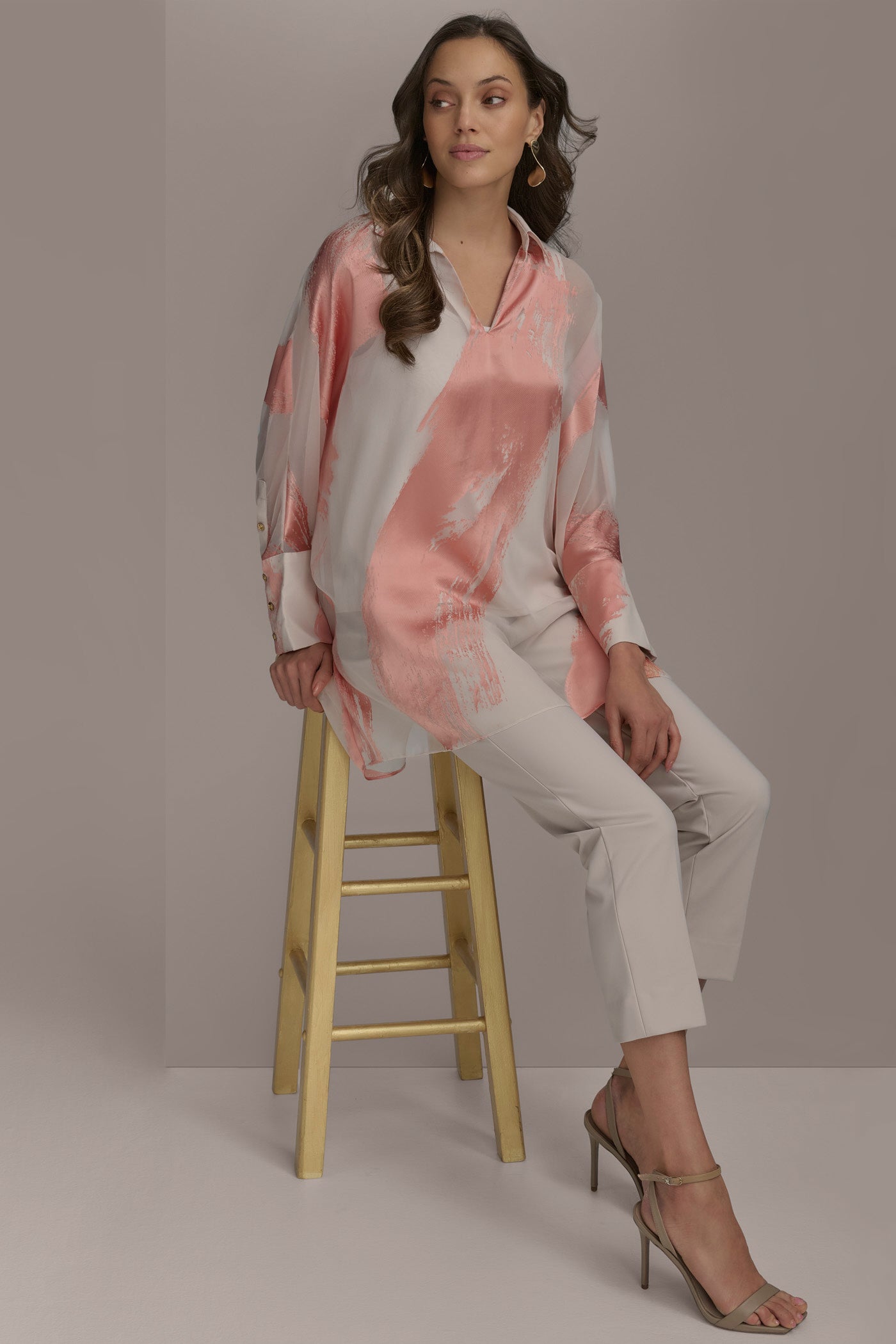 BRUSHSTROKE BURNOUT TOP VIEW 6 | Clothing BRUSHSTROKE BURNOUT TOP VIEW 6 | Clothing