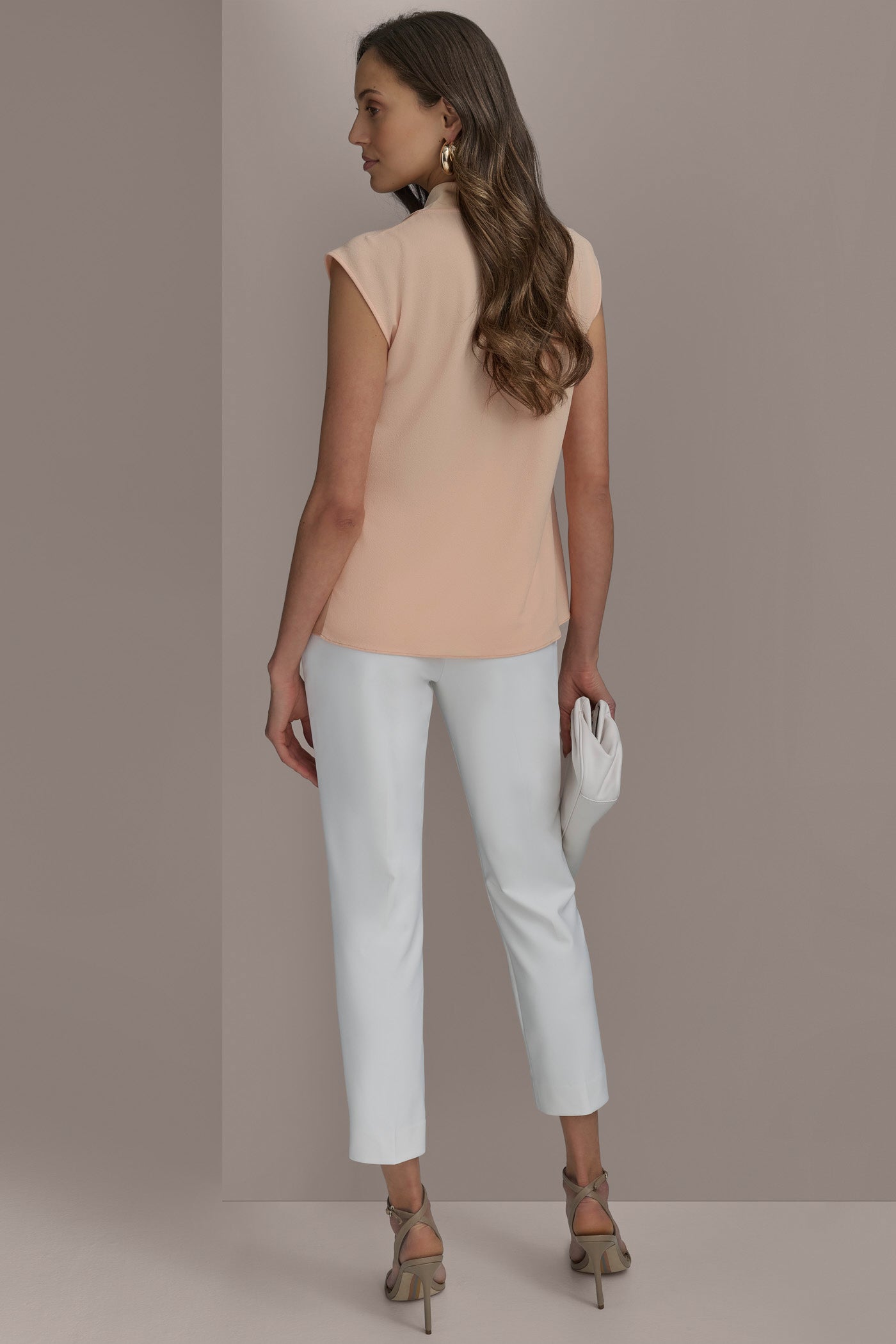 COWL NECK MIX MEDIA TOP VIEW 7 | Clothing COWL NECK MIX MEDIA TOP VIEW 7 | Clothing