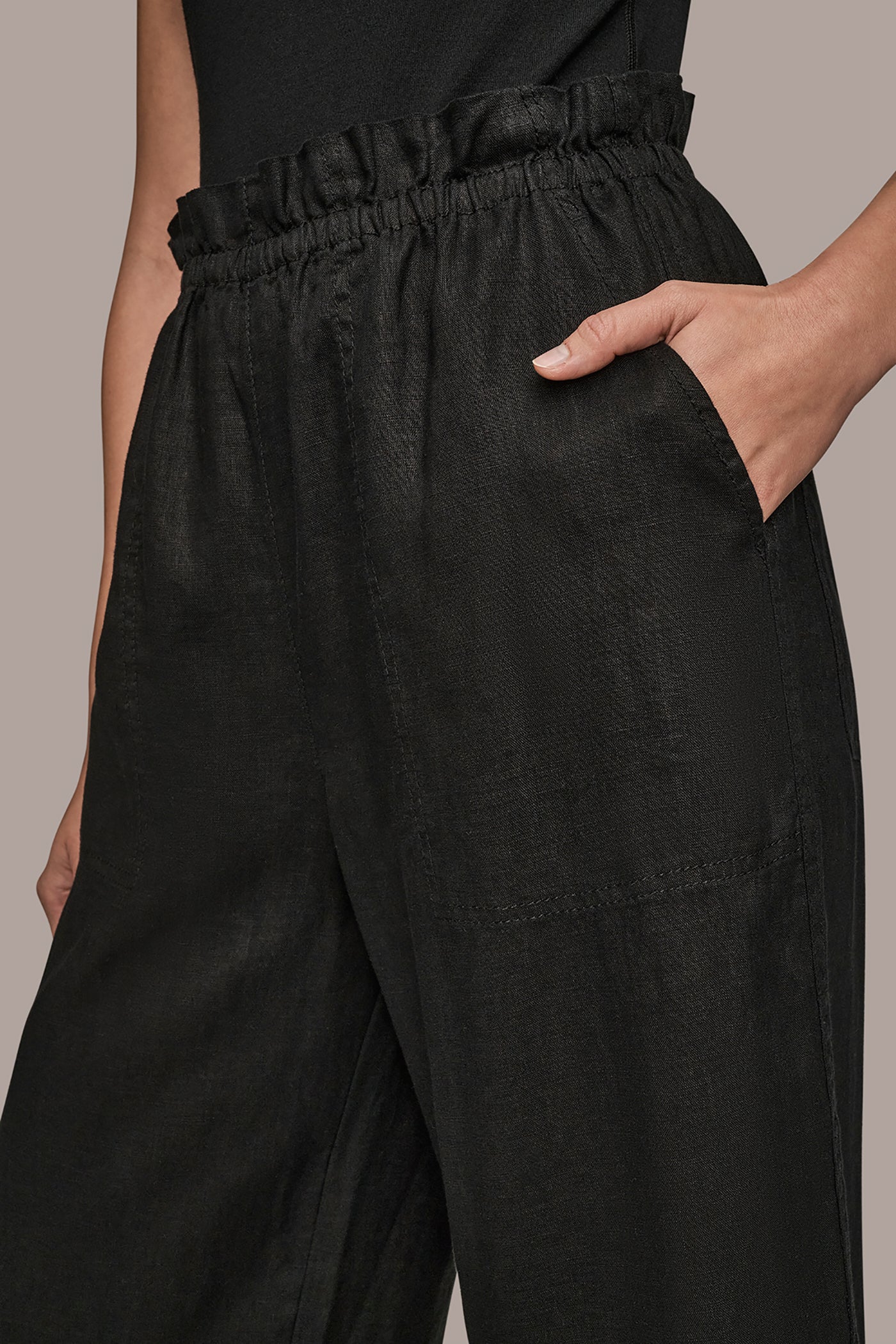 HIGH RISE RELAXED PANT WITH POCKETS VIEW 4 | Pants HIGH RISE RELAXED PANT WITH POCKETS VIEW 4 | Pants