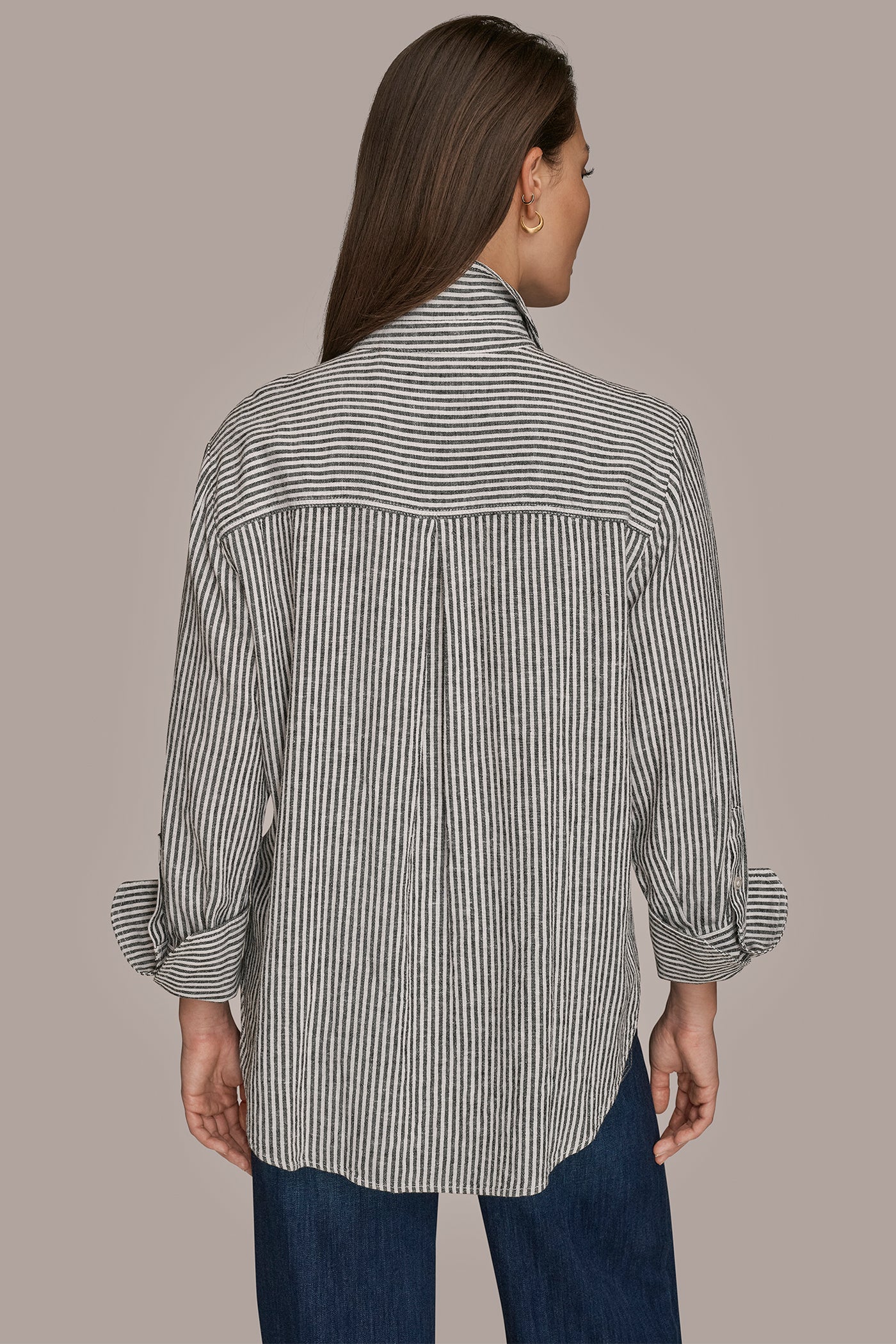 LONG SLEEVE BUTTON DOWN SHIRT VIEW 3 LONG SLEEVE BUTTON DOWN SHIRT VIEW 3