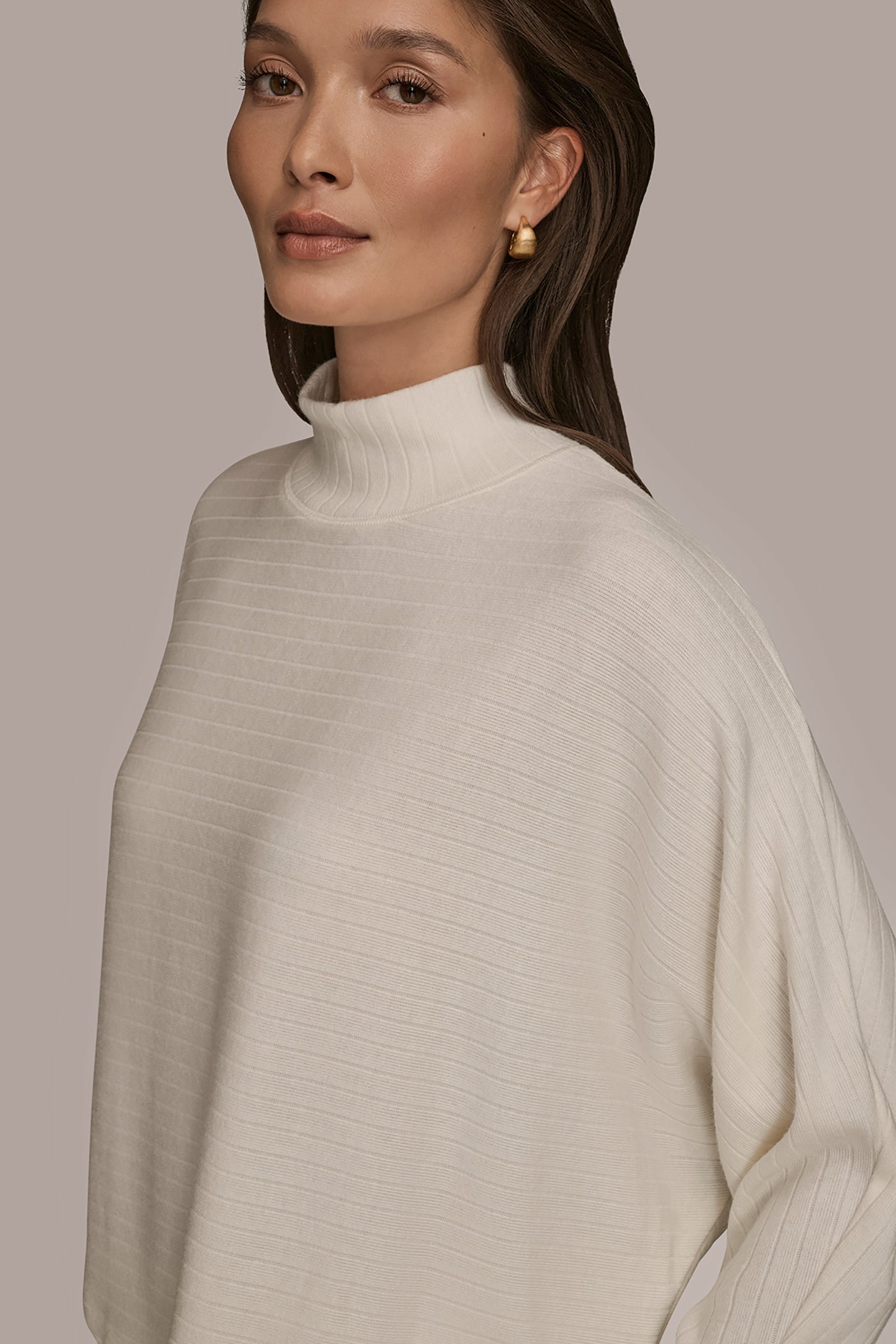 MOCK NECK LONG SLEEVE TOP VIEW 4 | Tops & Sweaters MOCK NECK LONG SLEEVE TOP VIEW 4 | Tops & Sweaters