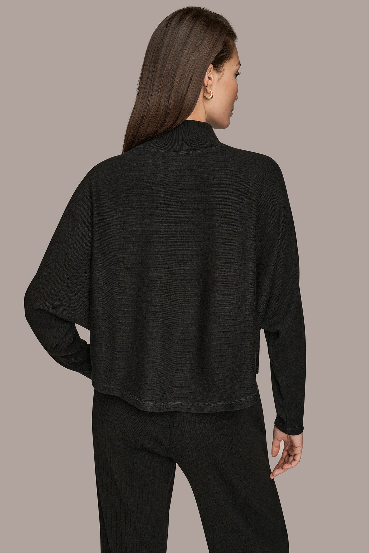 MOCK NECK LONG SLEEVE TOP | View 2 | Tops & Sweaters MOCK NECK LONG SLEEVE TOP | View 2 | Tops & Sweaters