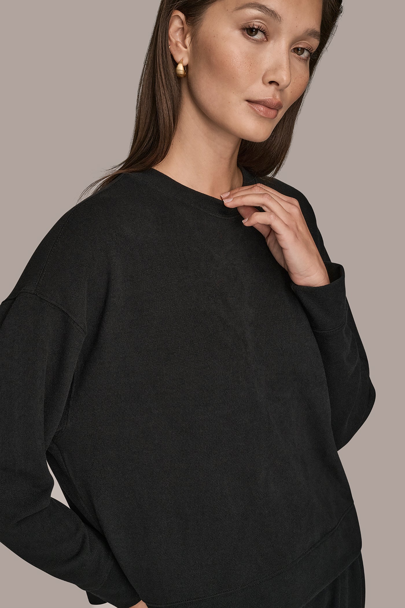 LONG SLEEVE CREW NECK PULLOVER VIEW 4 LONG SLEEVE CREW NECK PULLOVER VIEW 4