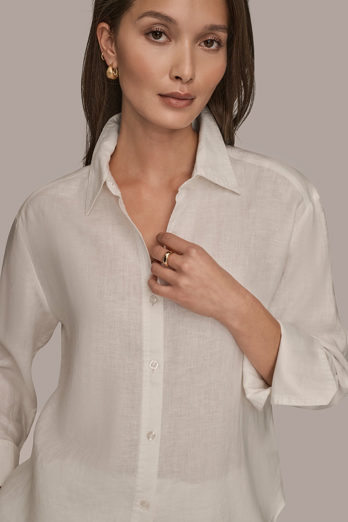 LONG SLEEVE BUTTON DOWN SHIRT VIEW 4 LONG SLEEVE BUTTON DOWN SHIRT VIEW 4