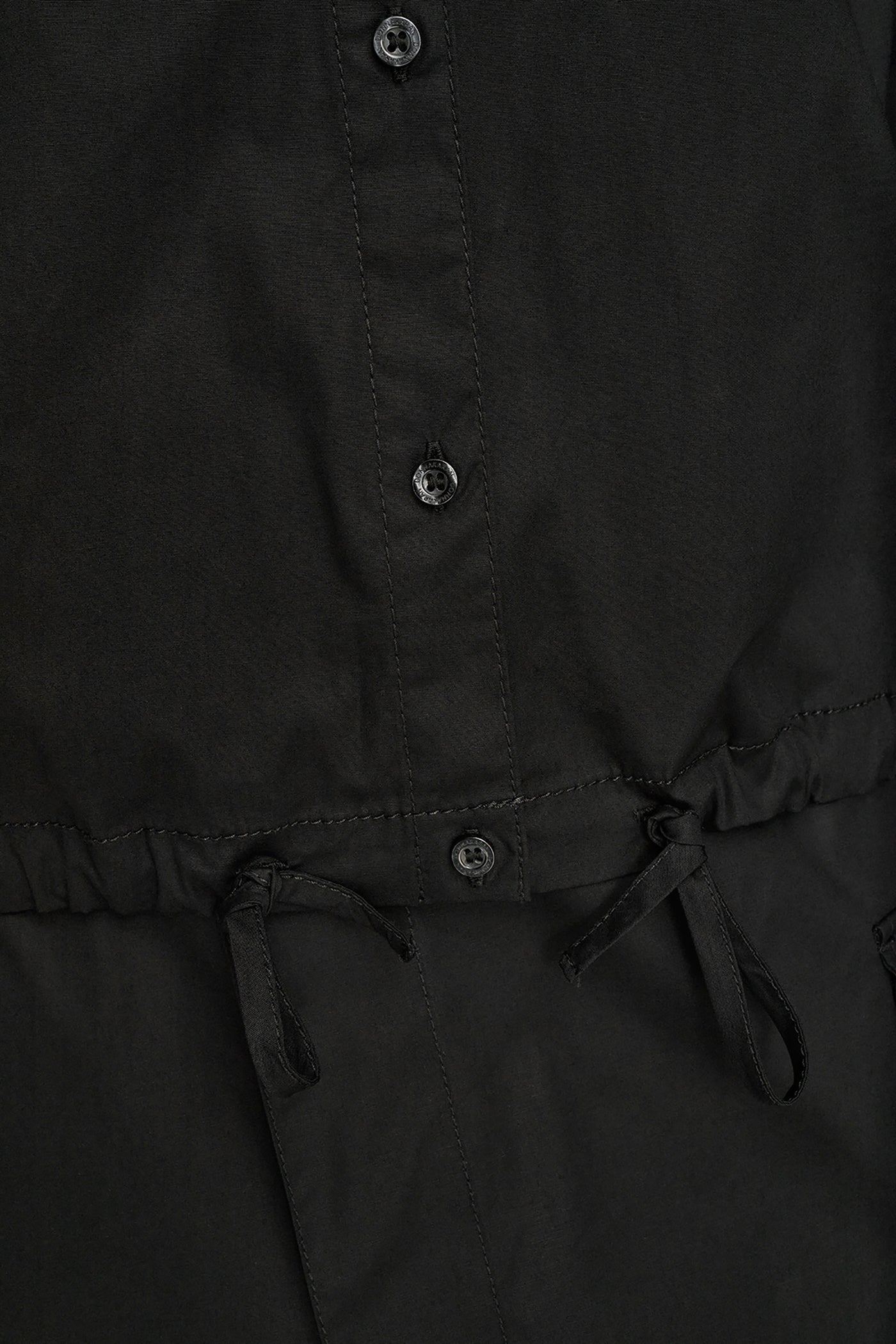 LONG SLEEVE BUTTON DOWN HOODED SHIRT VIEW 6 | Donna Karan Weekend LONG SLEEVE BUTTON DOWN HOODED SHIRT VIEW 6 | Donna Karan Weekend