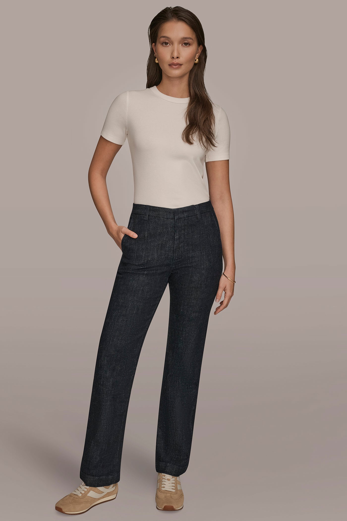 THE DONNA MID RISE MODERN TROUSER VIEW 7 | Donna Karan Weekend THE DONNA MID RISE MODERN TROUSER VIEW 7 | Donna Karan Weekend