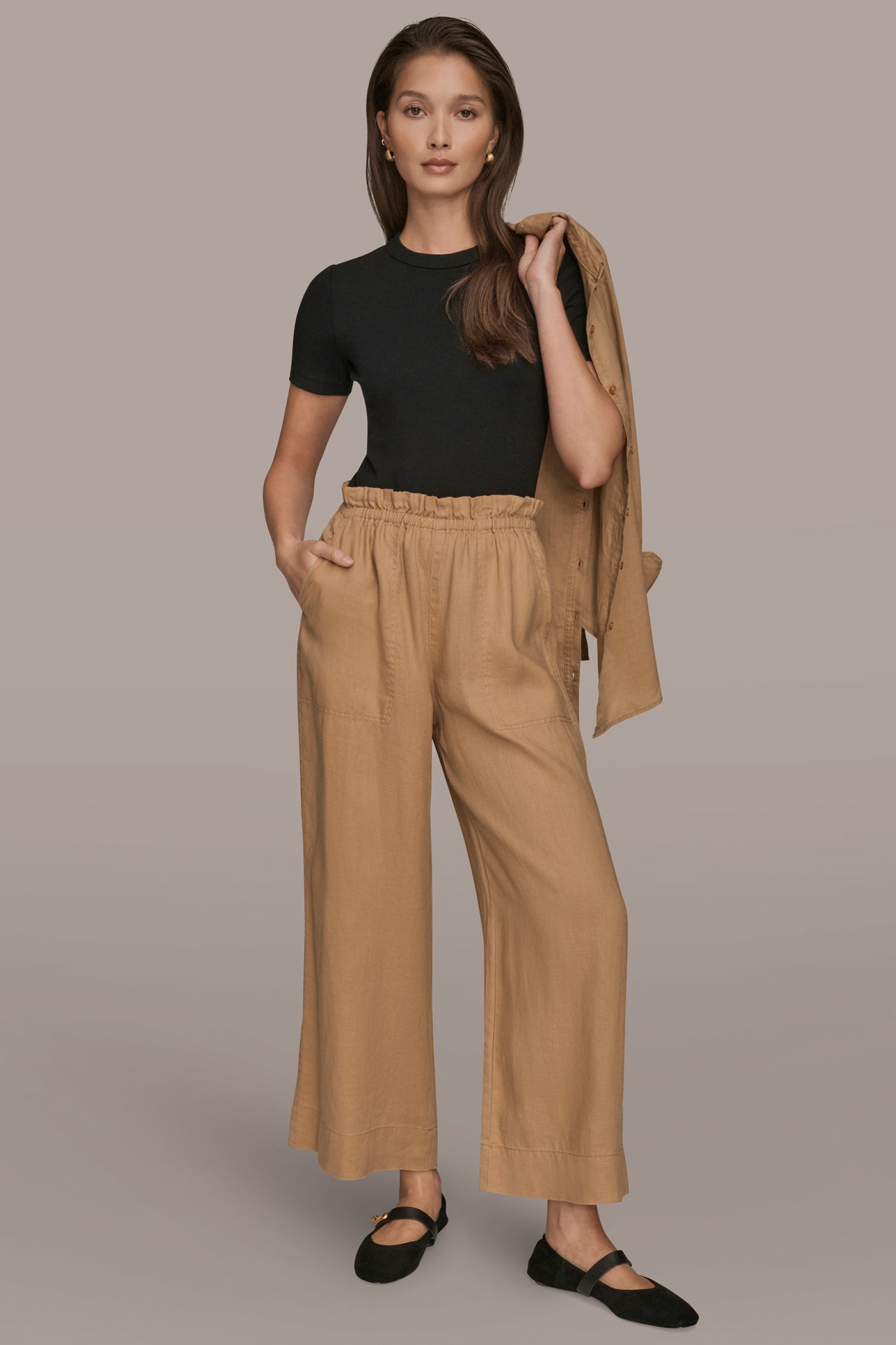 HIGH RISE RELAXED PANT WITH POCKETS VIEW 6 | Pants HIGH RISE RELAXED PANT WITH POCKETS VIEW 6 | Pants