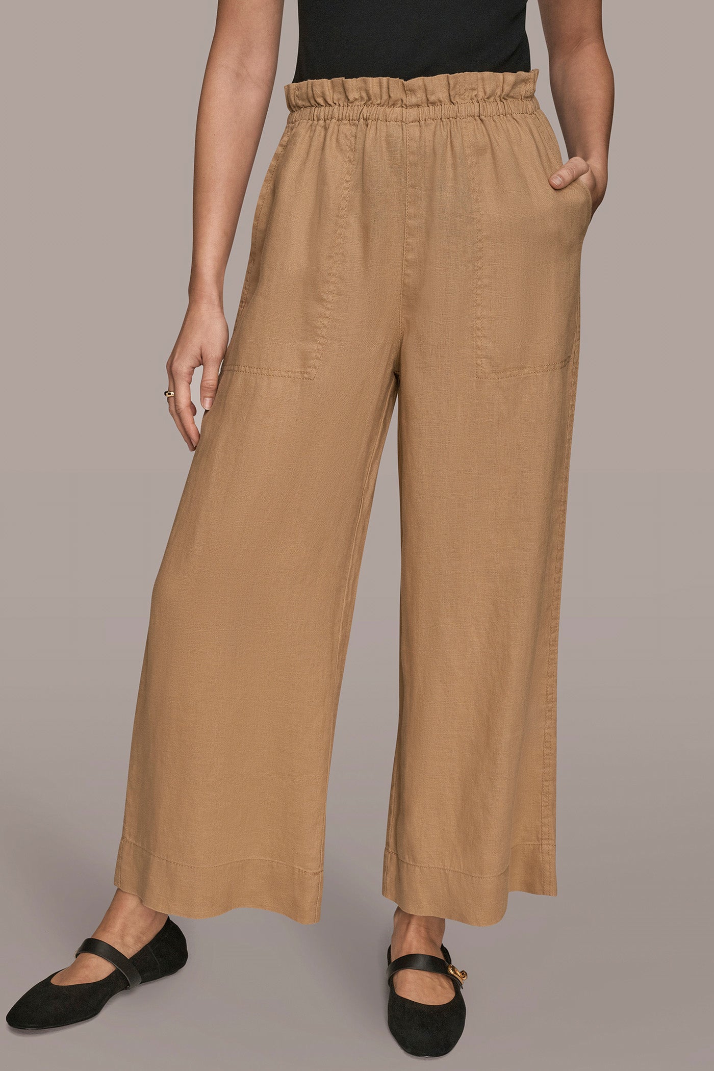 HIGH RISE RELAXED PANT WITH POCKETS | View 1 | Pants HIGH RISE RELAXED PANT WITH POCKETS | View 1 | Pants