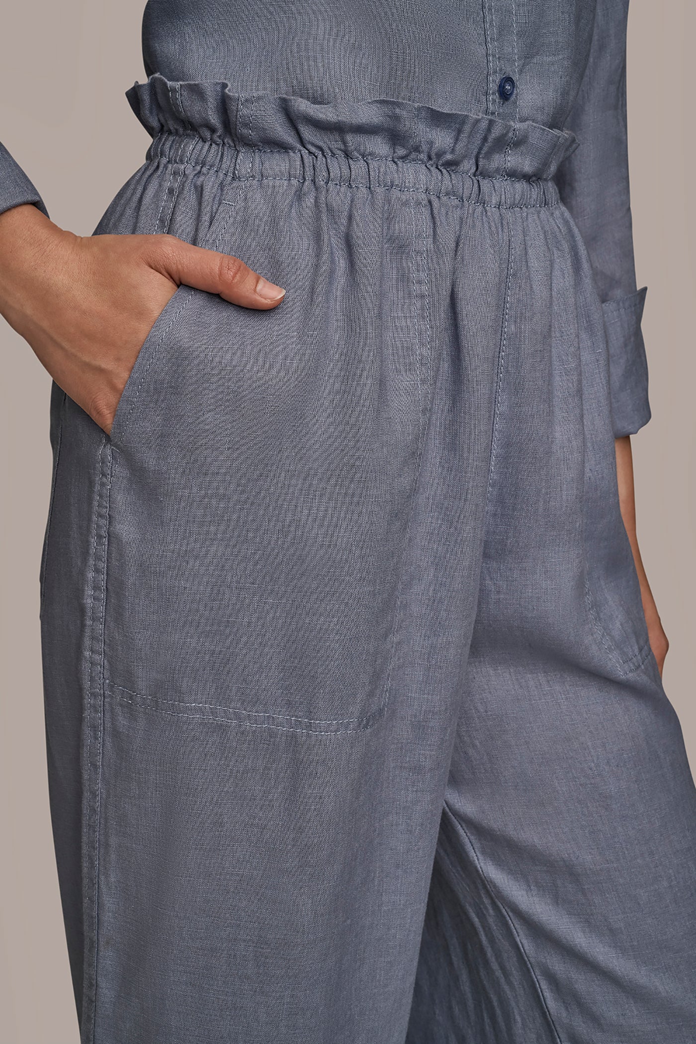 HIGH RISE RELAXED PANT WITH POCKETS VIEW 4 | Pants HIGH RISE RELAXED PANT WITH POCKETS VIEW 4 | Pants