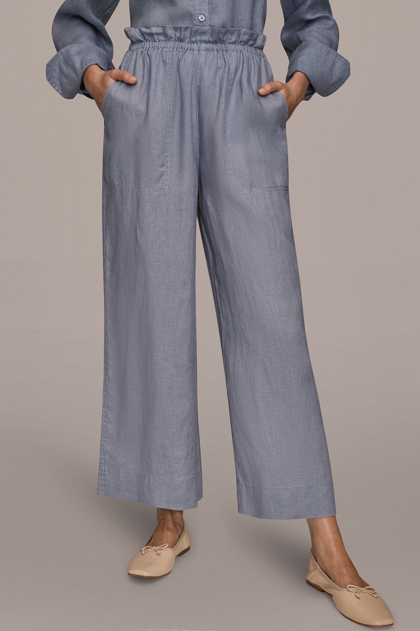 HIGH RISE RELAXED PANT WITH POCKETS | View 1 | Pants HIGH RISE RELAXED PANT WITH POCKETS | View 1 | Pants