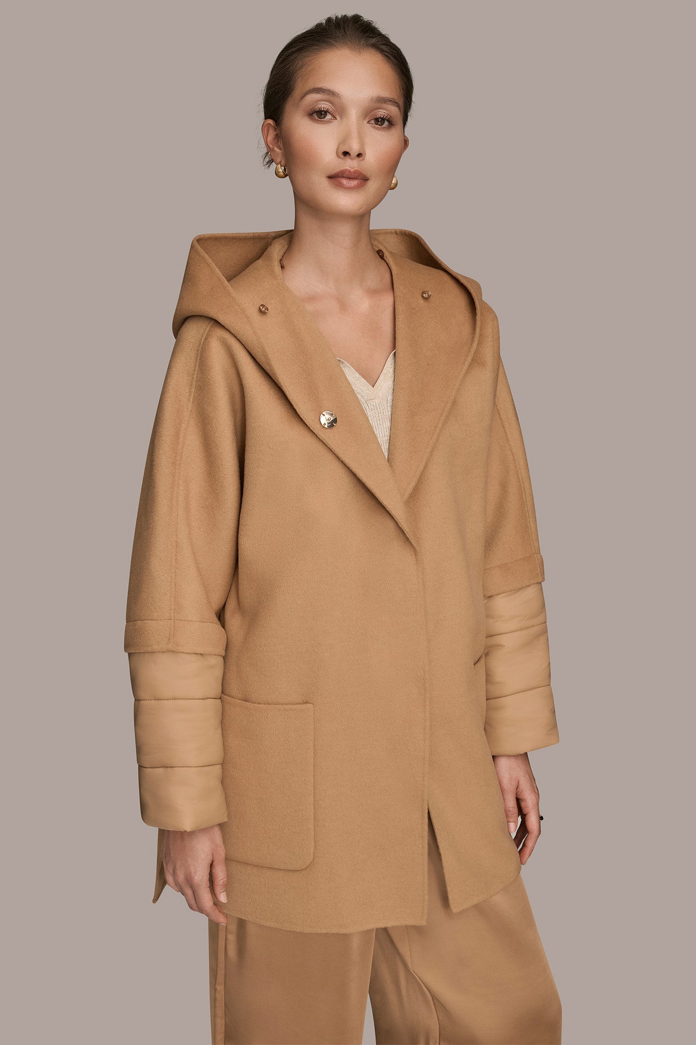 CAPE COAT WITH PUFFER SLEEVES VIEW 7 | Coats & Jackets CAPE COAT WITH PUFFER SLEEVES VIEW 7 | Coats & Jackets