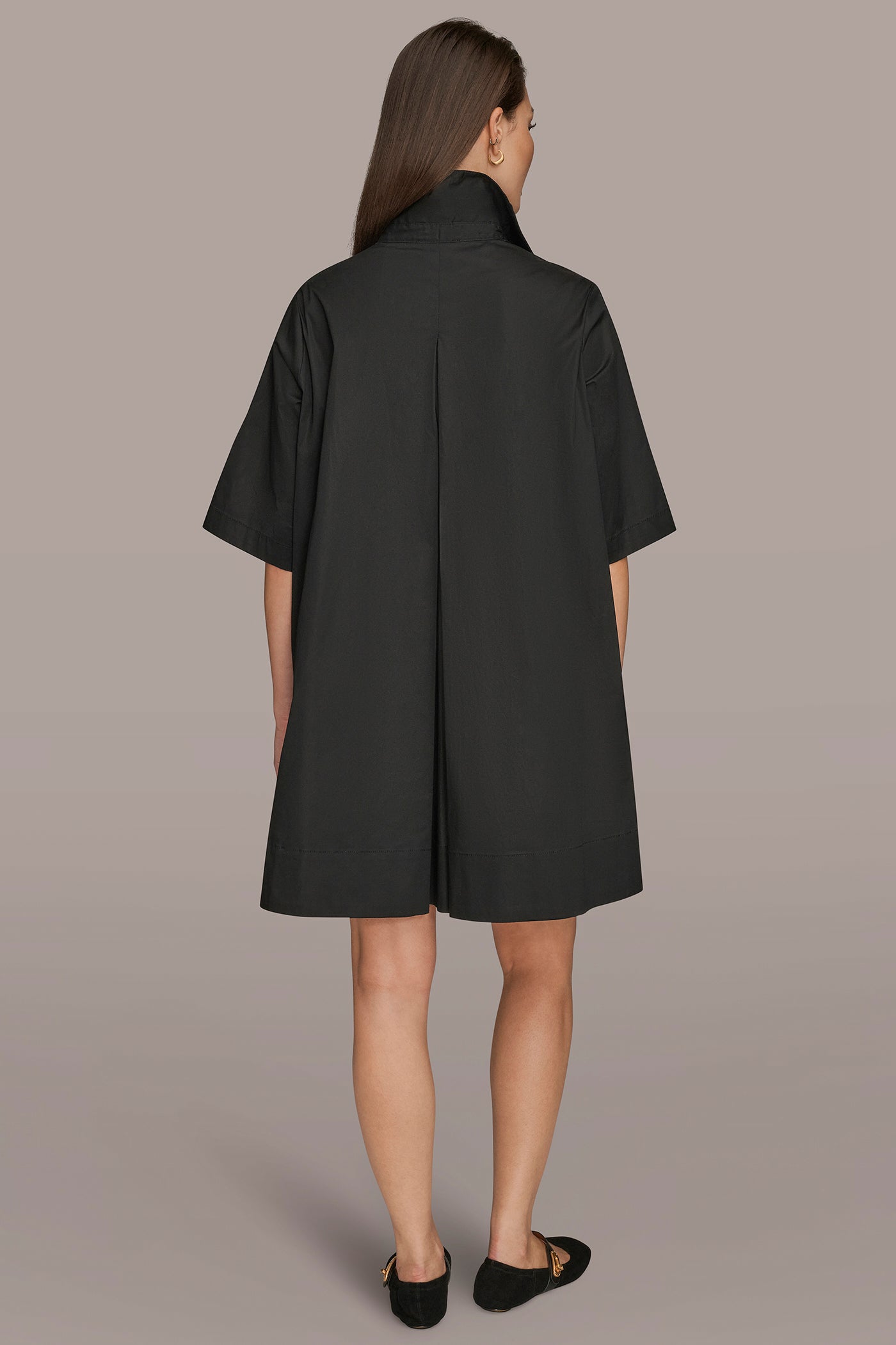 ELBOW SLEEVE SWING DRESS | View 2 | Dresses & Jumpsuits ELBOW SLEEVE SWING DRESS | View 2 | Dresses & Jumpsuits