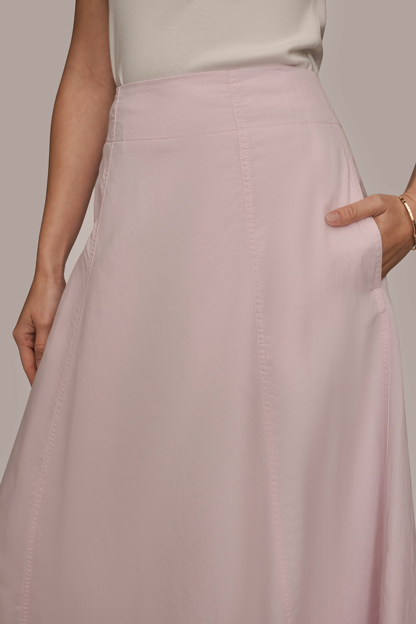 LONG PANEL SKIRT VIEW 4 | Skirts LONG PANEL SKIRT VIEW 4 | Skirts