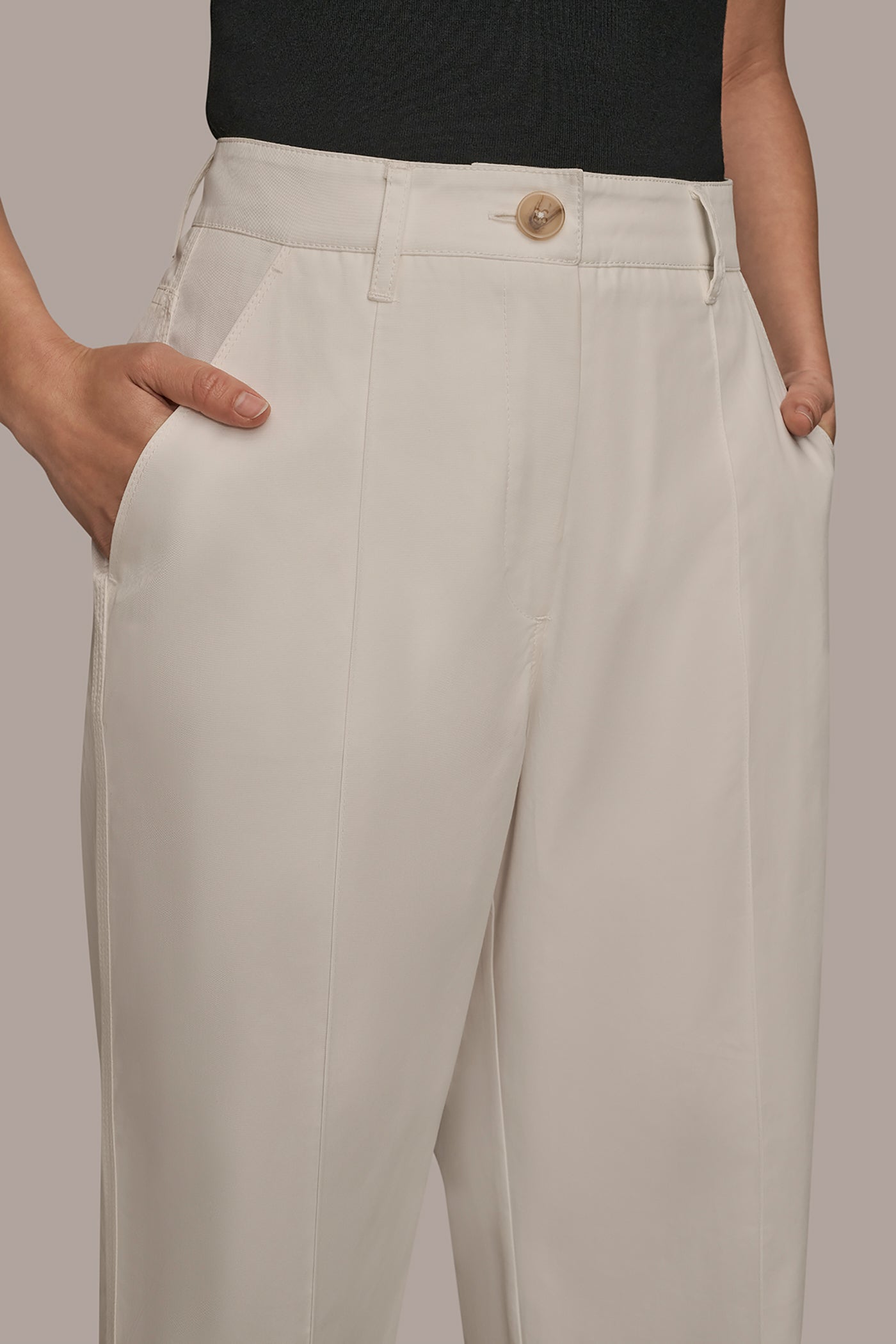 HIGH RISE PINTUCK TROUSER VIEW 4 HIGH RISE PINTUCK TROUSER VIEW 4