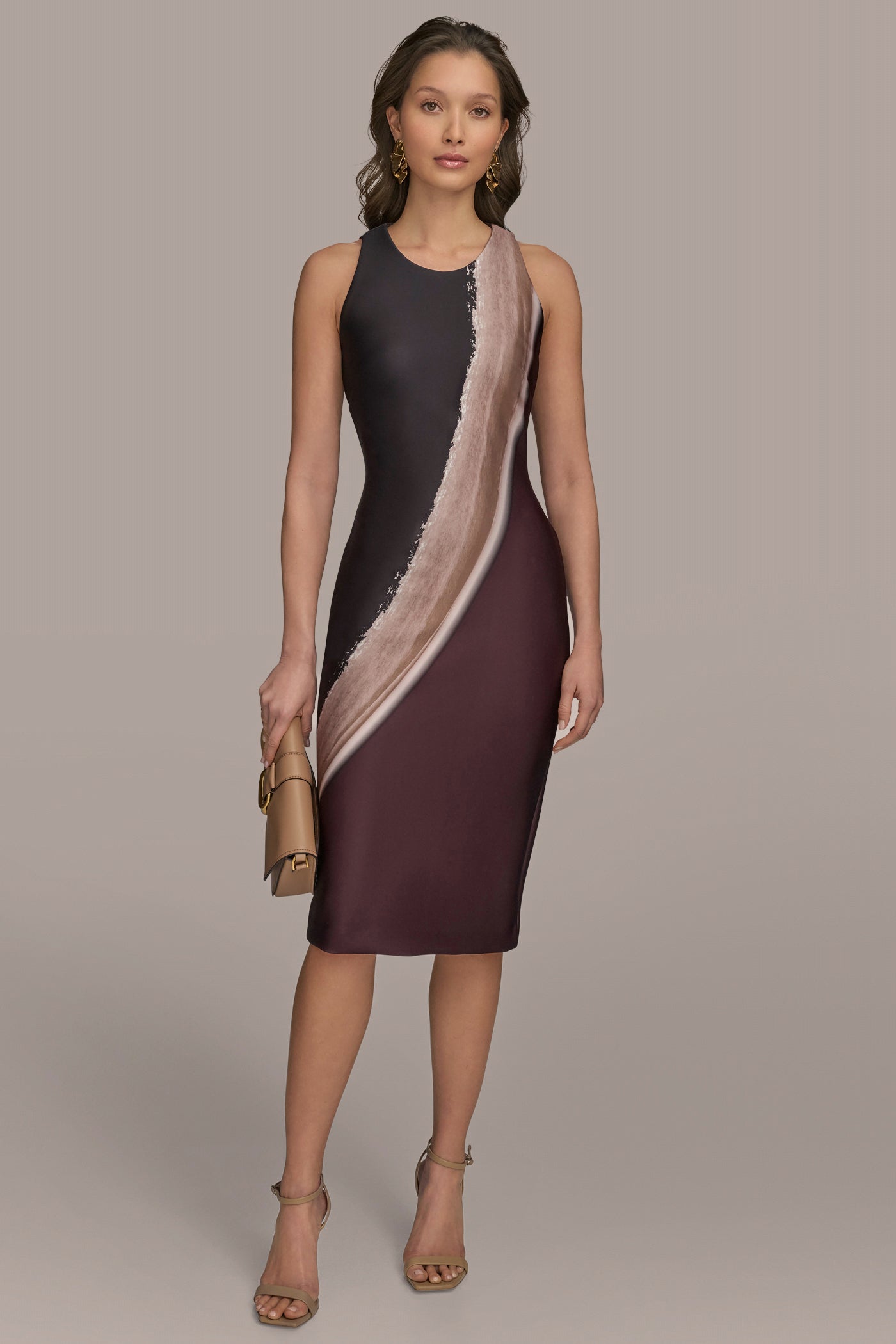 SLEEVELESS PRINTED SHEATH | View 1 | Cocktail & Party SLEEVELESS PRINTED SHEATH | View 1 | Cocktail & Party