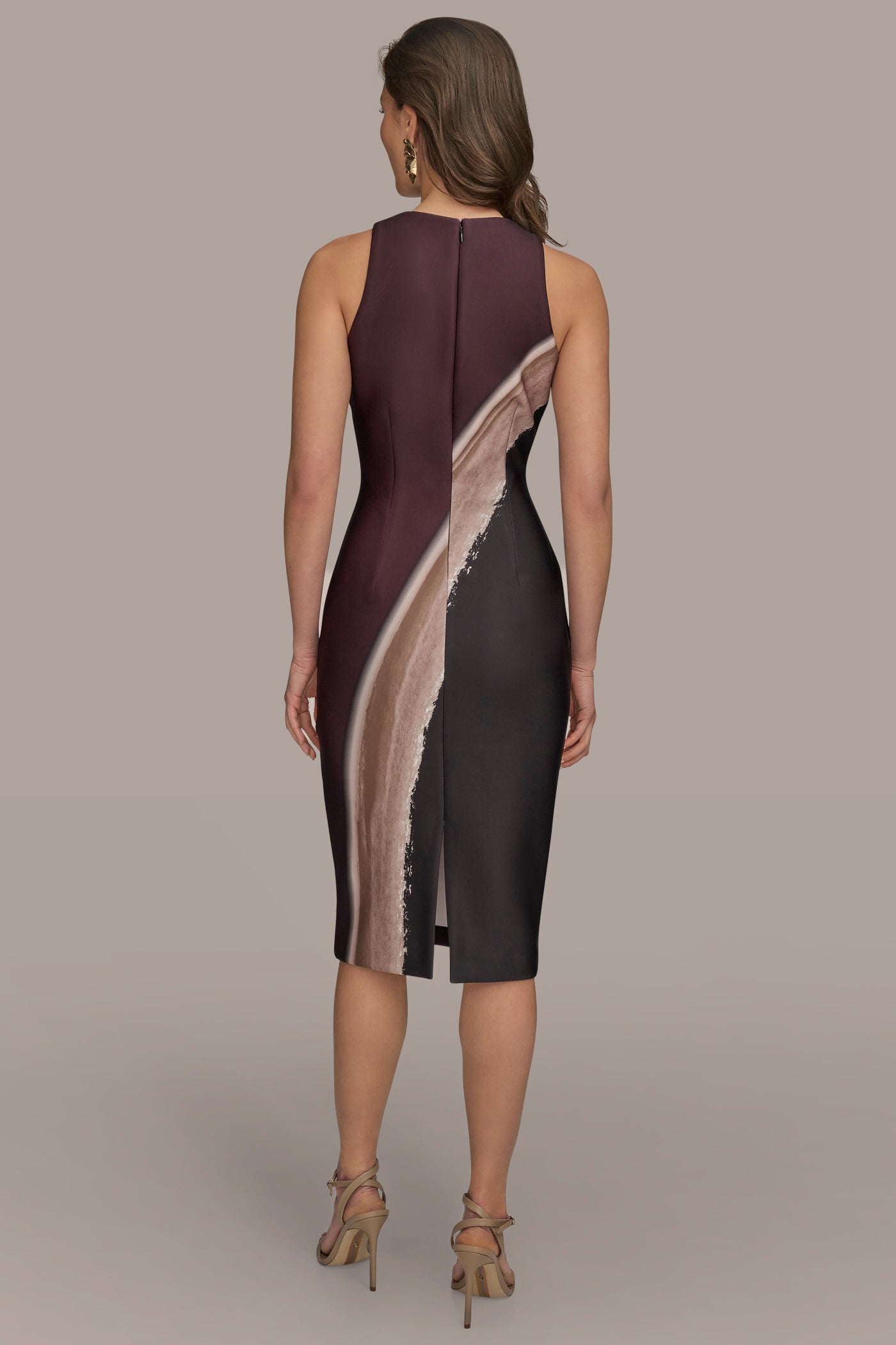 SLEEVELESS PRINTED SHEATH | View 2 | Cocktail & Party SLEEVELESS PRINTED SHEATH | View 2 | Cocktail & Party