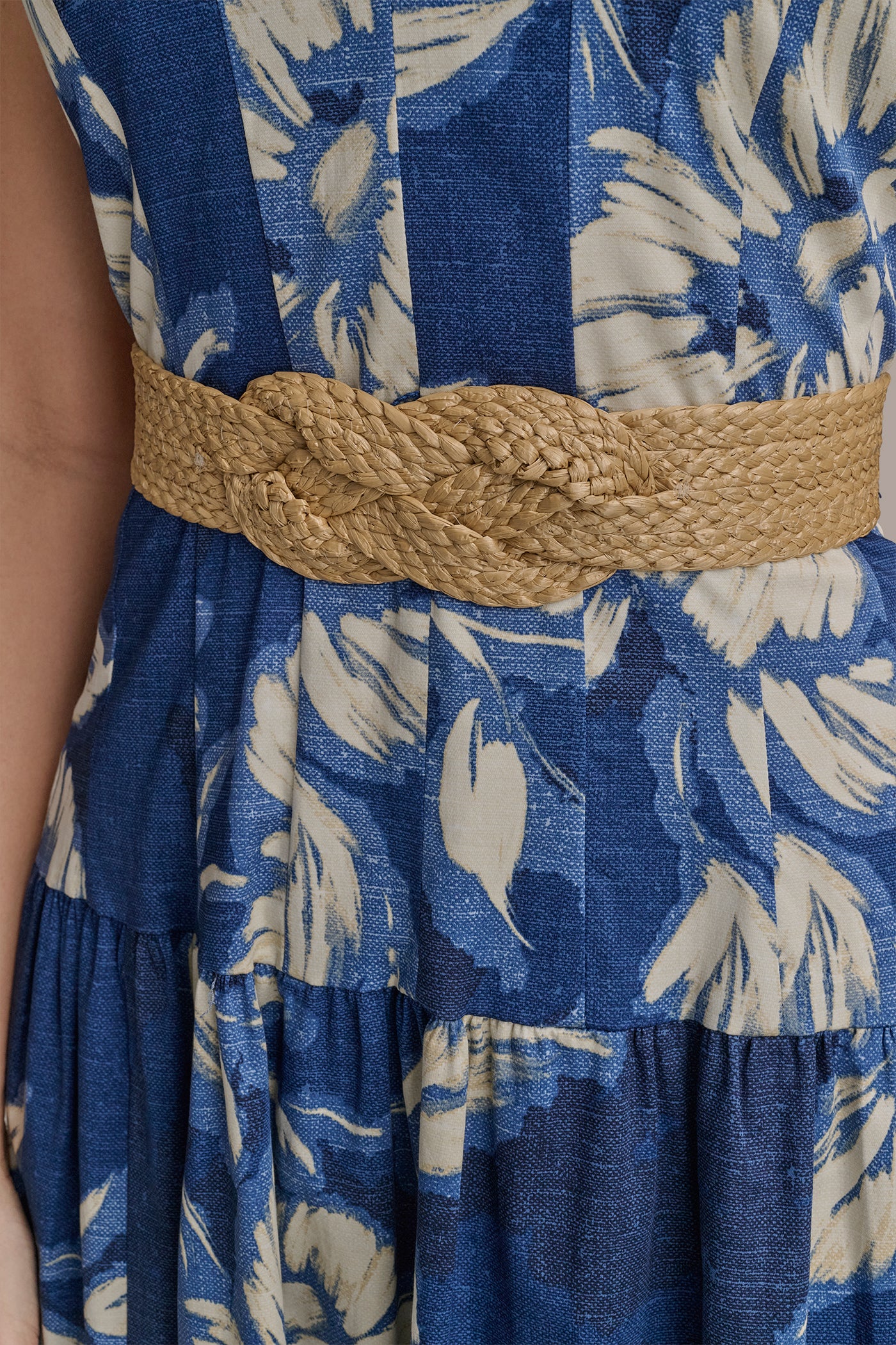BELTED FLORAL HALTERNECK MIDI DRESS VIEW 7 | Essential Dresses BELTED FLORAL HALTERNECK MIDI DRESS VIEW 7 | Essential Dresses
