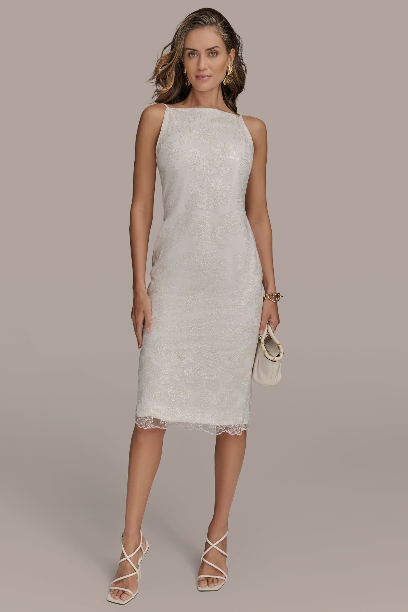 FLORAL SEQUIN SHEATH DRESS | View 1 | Cocktail & Party FLORAL SEQUIN SHEATH DRESS | View 1 | Cocktail & Party