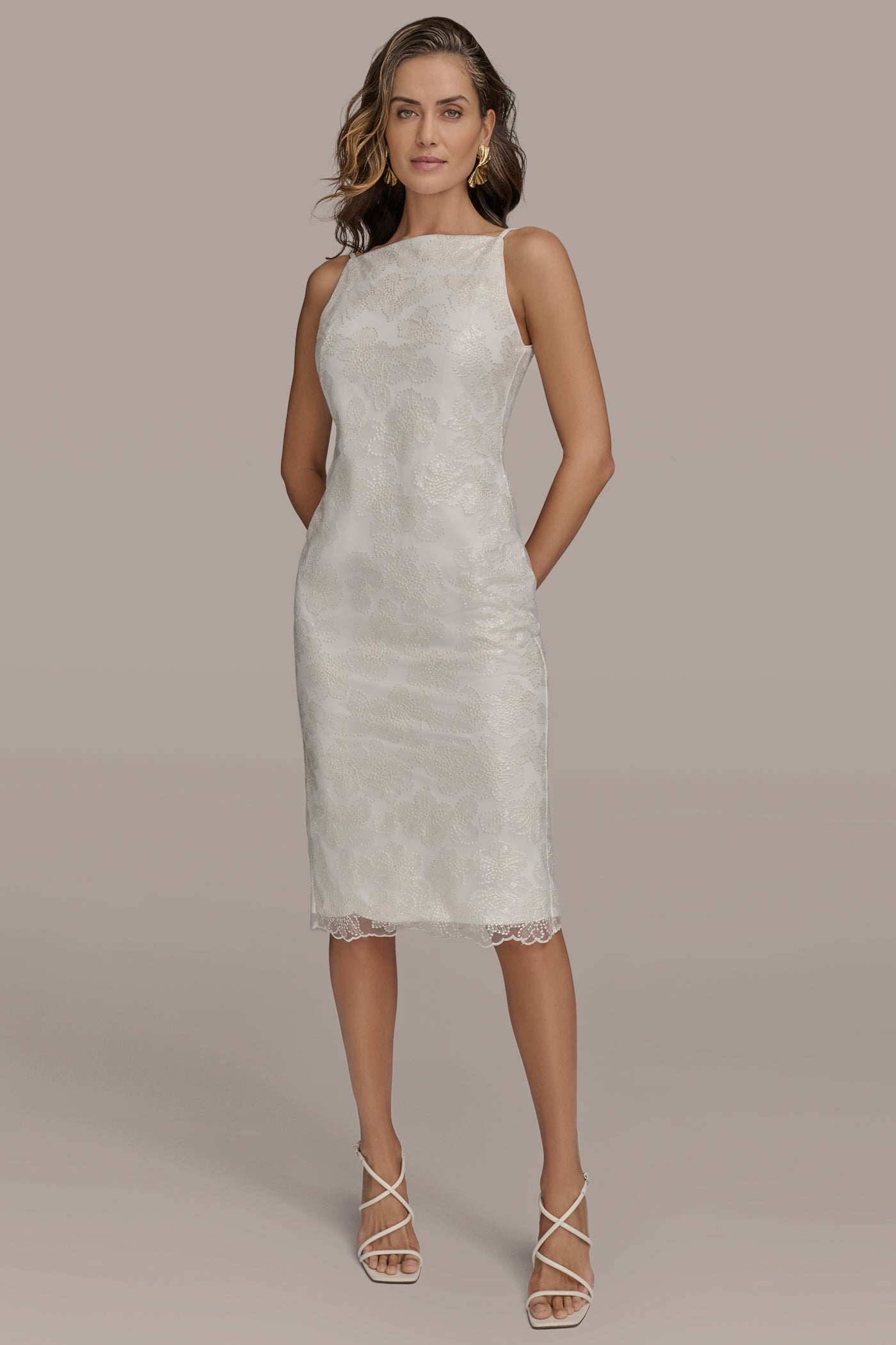 FLORAL SEQUIN SHEATH DRESS VIEW 4 | Cocktail & Party FLORAL SEQUIN SHEATH DRESS VIEW 4 | Cocktail & Party