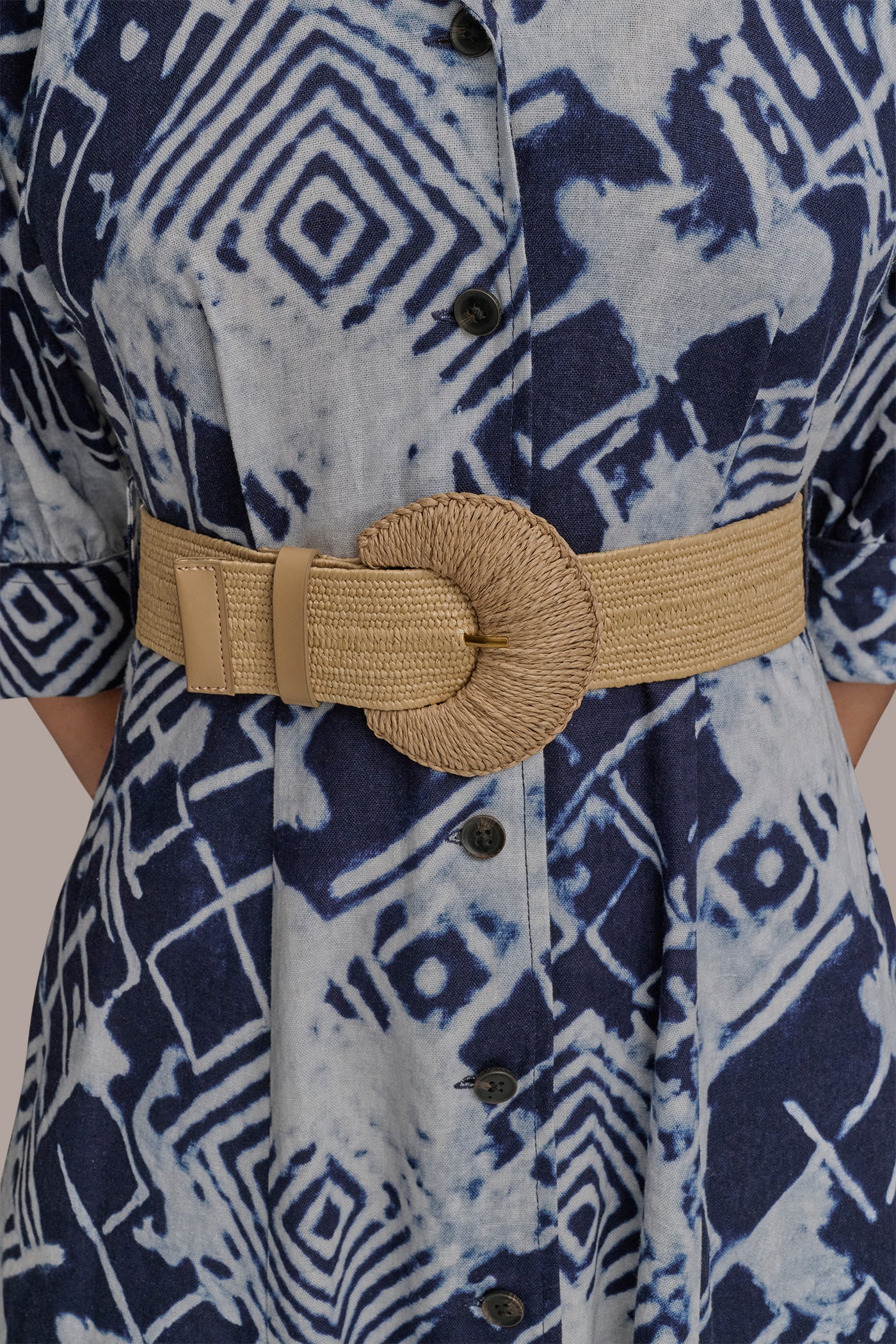 PRINTED LINEN-BLEND MIDI SHIRT DRESS VIEW 7 | Essential Dresses PRINTED LINEN-BLEND MIDI SHIRT DRESS VIEW 7 | Essential Dresses