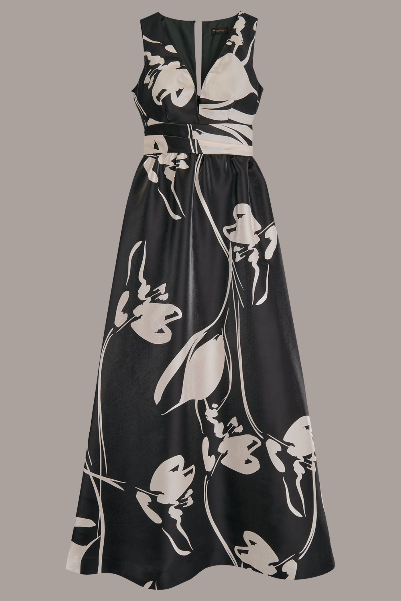 FLORAL SHIMMER MIKADO BALL GOWN VIEW 9 | Black Dresses FLORAL SHIMMER MIKADO BALL GOWN VIEW 9 | Black Dresses