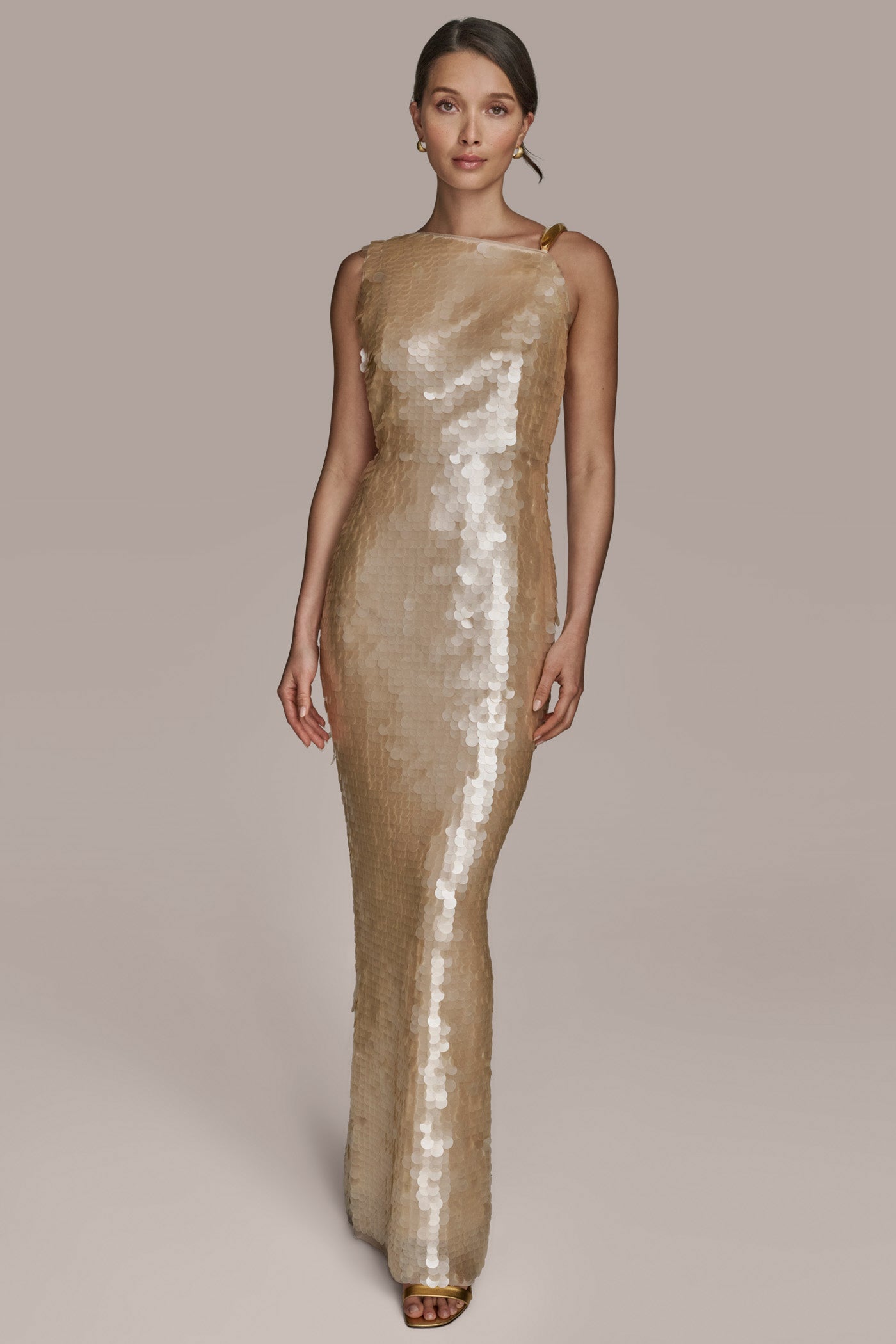 ASYMMETRIC SEQUIN GOWN | View 1 | Formal & Black Tie ASYMMETRIC SEQUIN GOWN | View 1 | Formal & Black Tie