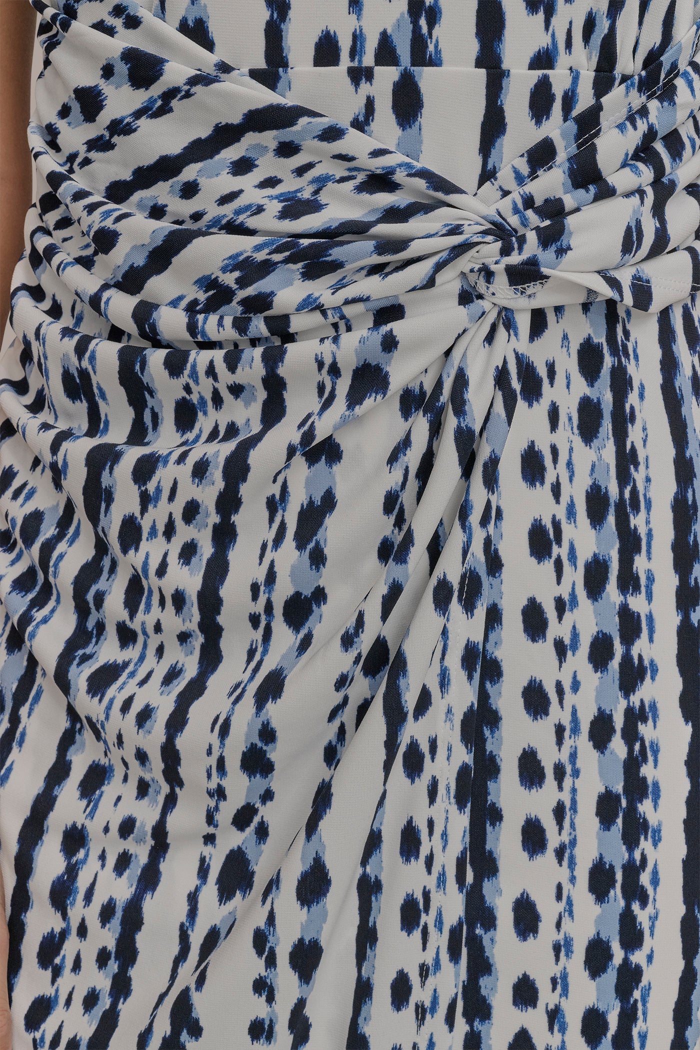 ABSTRACT PRINT GATHERED SHEATH DRESS VIEW 6 | Clothing ABSTRACT PRINT GATHERED SHEATH DRESS VIEW 6 | Clothing