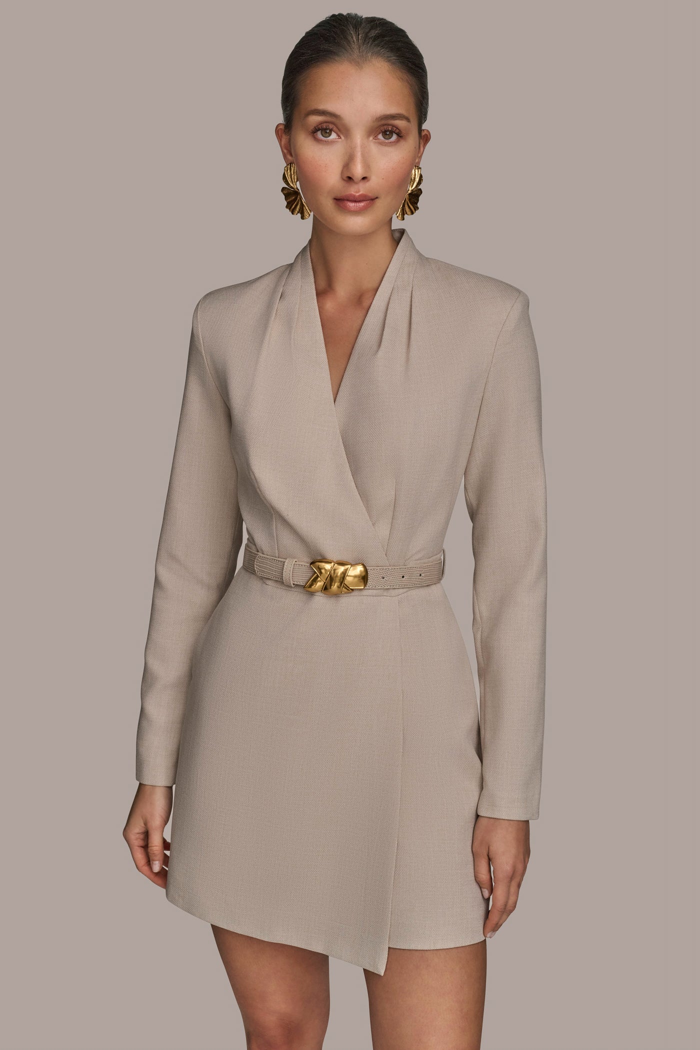 BELTED BLAZER SKORT ROMPER VIEW 5 | Cocktail & Party BELTED BLAZER SKORT ROMPER VIEW 5 | Cocktail & Party