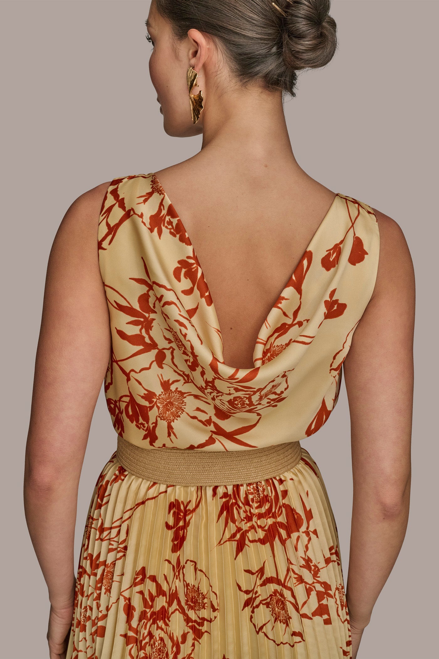 BELTED FLORAL DRESS VIEW 6 | Essential Dresses BELTED FLORAL DRESS VIEW 6 | Essential Dresses