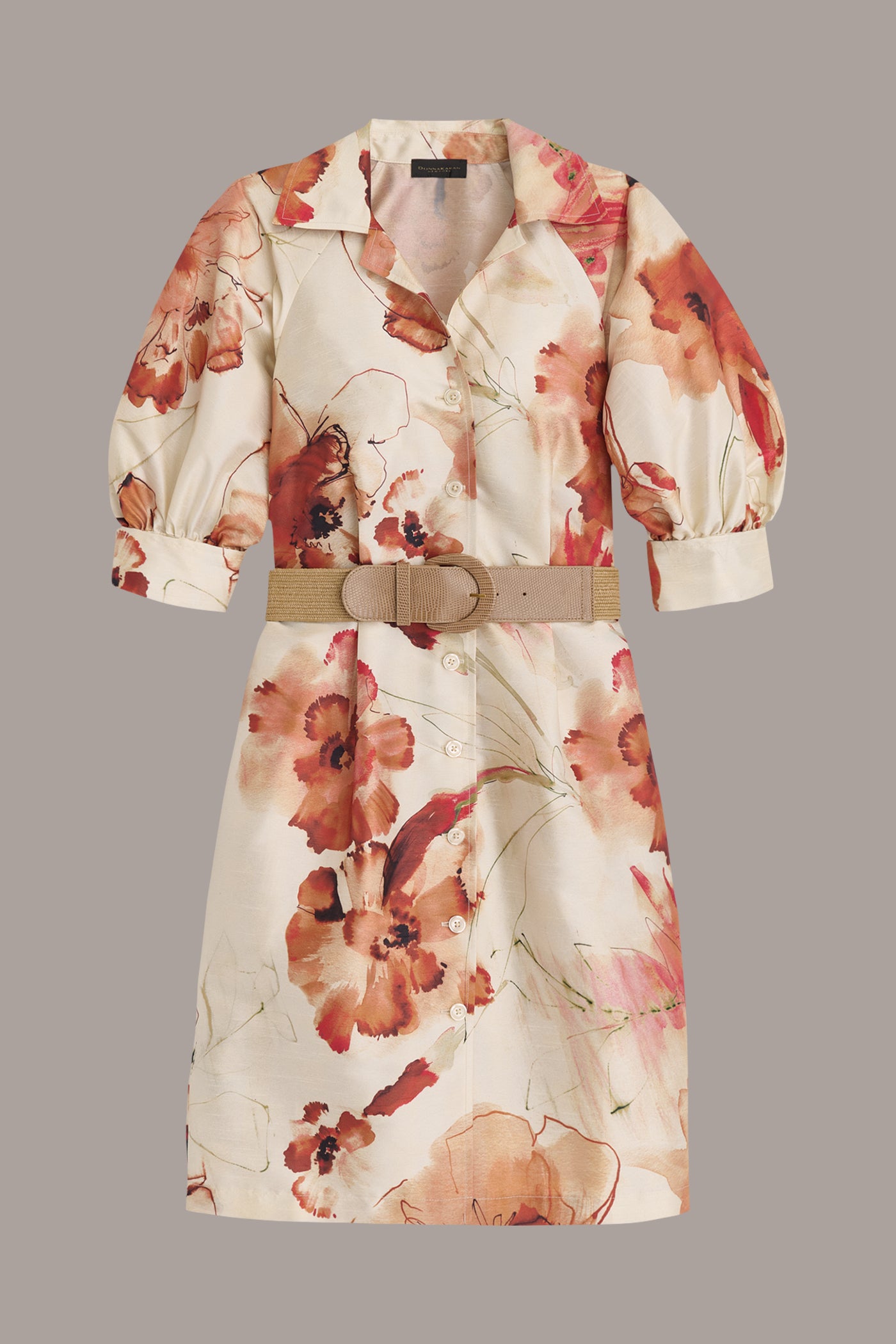 BELTED FLORAL MINI SHIRT DRESS VIEW 8 | Essential Dresses BELTED FLORAL MINI SHIRT DRESS VIEW 8 | Essential Dresses