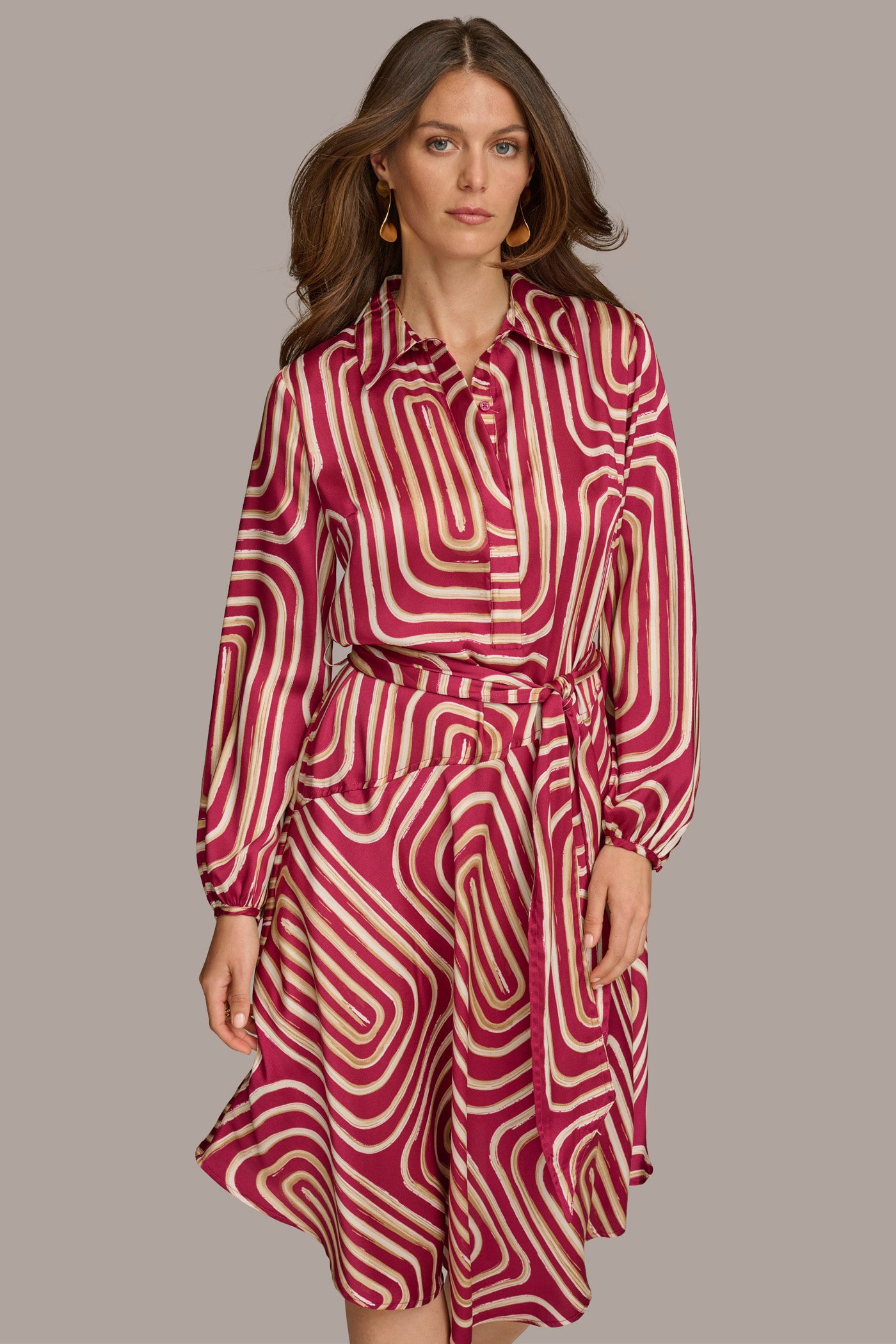 ABSTRACT SHIRT DRESS VIEW 5 | Summer Collection ABSTRACT SHIRT DRESS VIEW 5 | Summer Collection