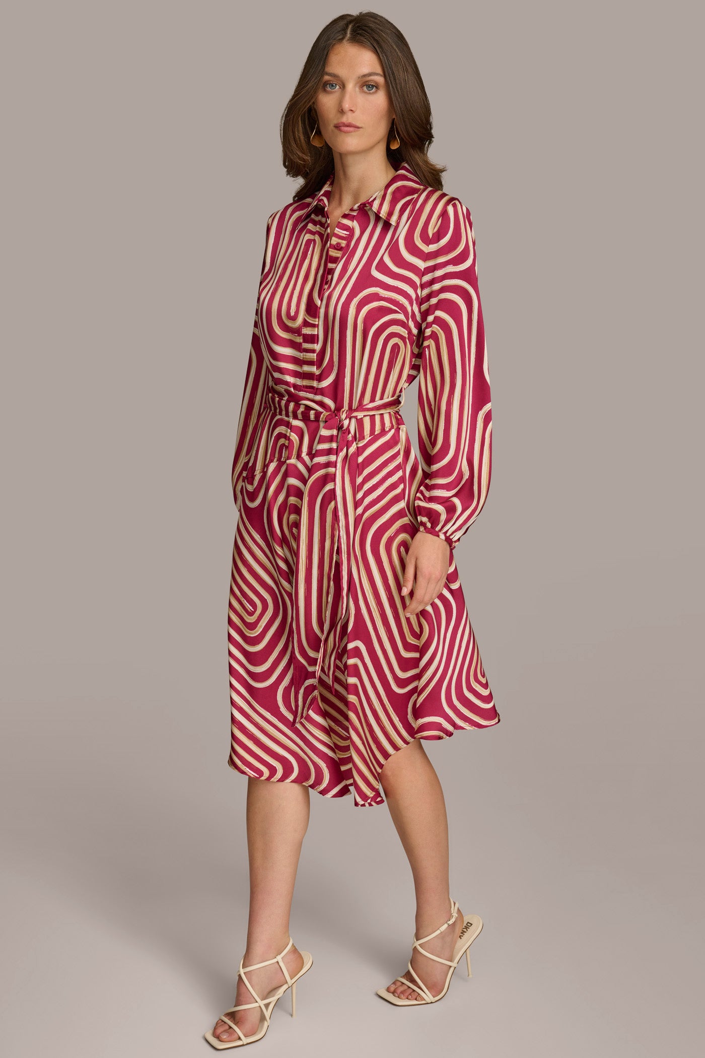 ABSTRACT SHIRT DRESS VIEW 4 | Summer Collection ABSTRACT SHIRT DRESS VIEW 4 | Summer Collection