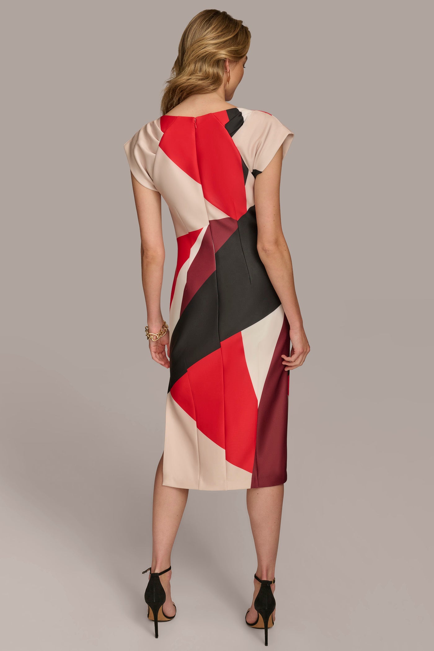GEOMETRIC COLORBLOCK DRESS | View 2 | SALE GEOMETRIC COLORBLOCK DRESS | View 2 | SALE