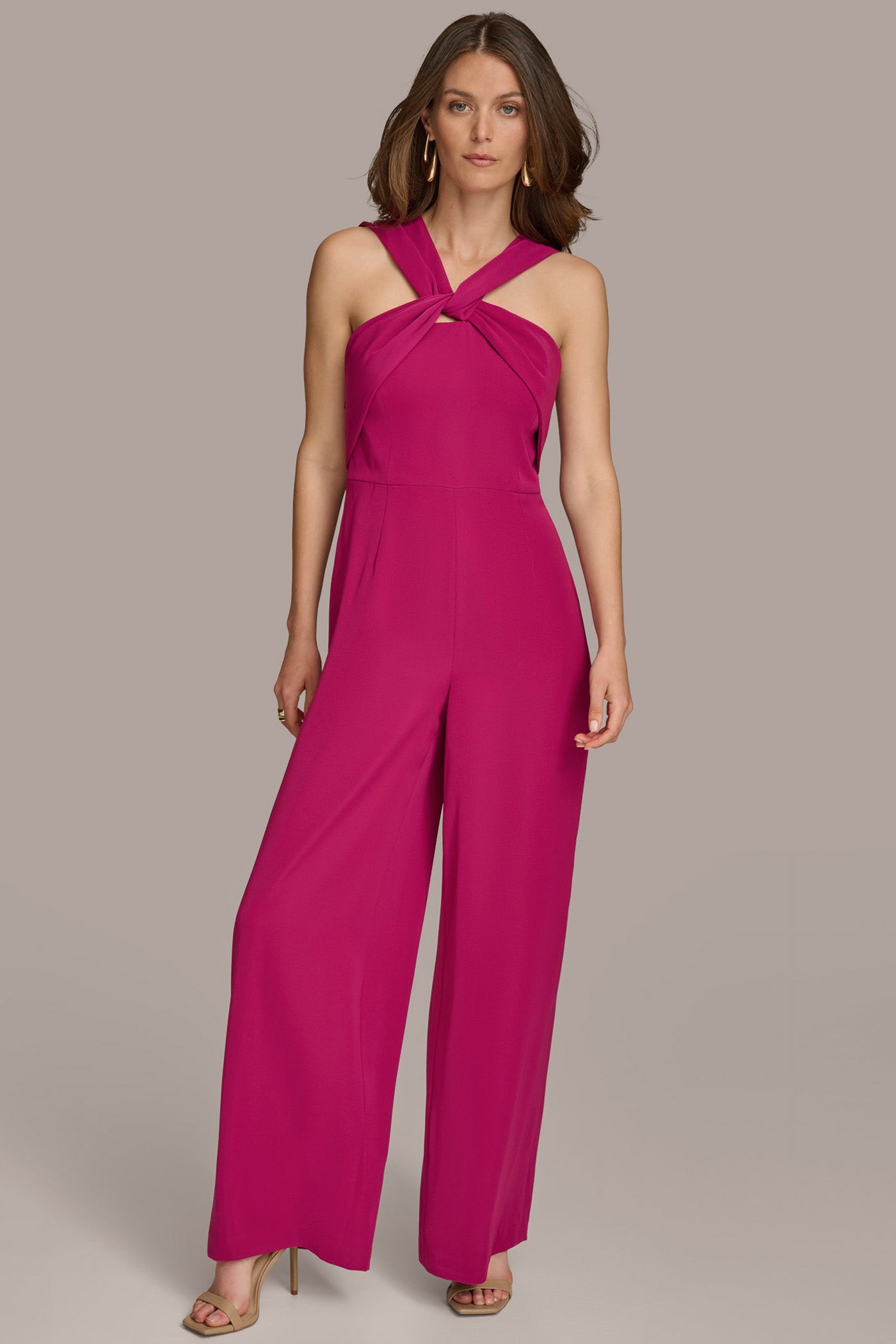 CRISS CROSS HALTER NECK JUMPSUIT | View 1 | Sale Dresses and Jumpsuits CRISS CROSS HALTER NECK JUMPSUIT | View 1 | Sale Dresses and Jumpsuits