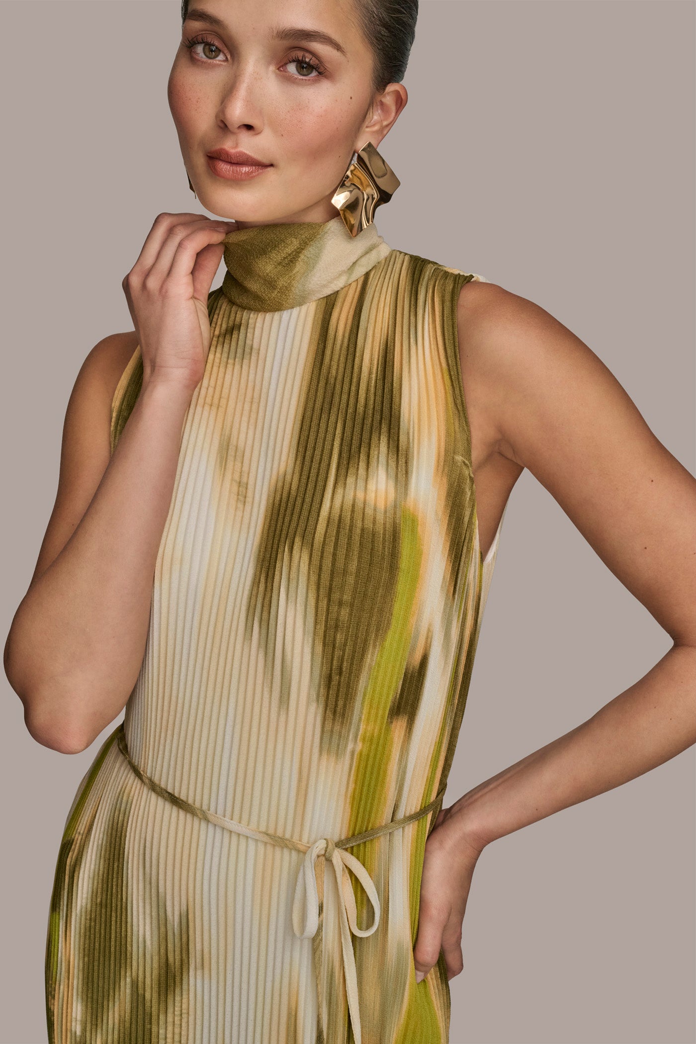 PLEATED MIDI DRESS VIEW 5 | Cocktail & Party PLEATED MIDI DRESS VIEW 5 | Cocktail & Party