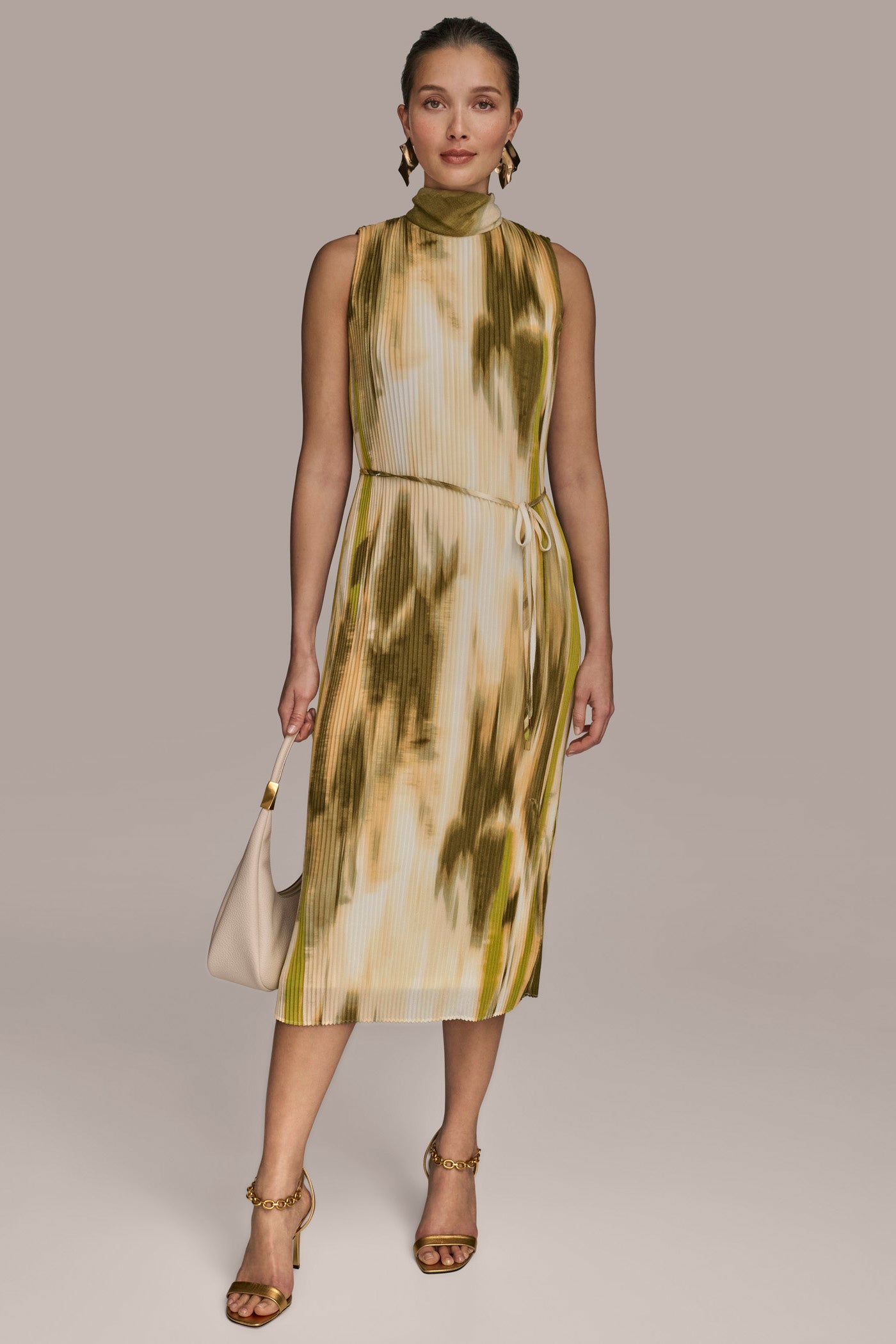 PLEATED MIDI DRESS | View 1 | Cocktail & Party PLEATED MIDI DRESS | View 1 | Cocktail & Party
